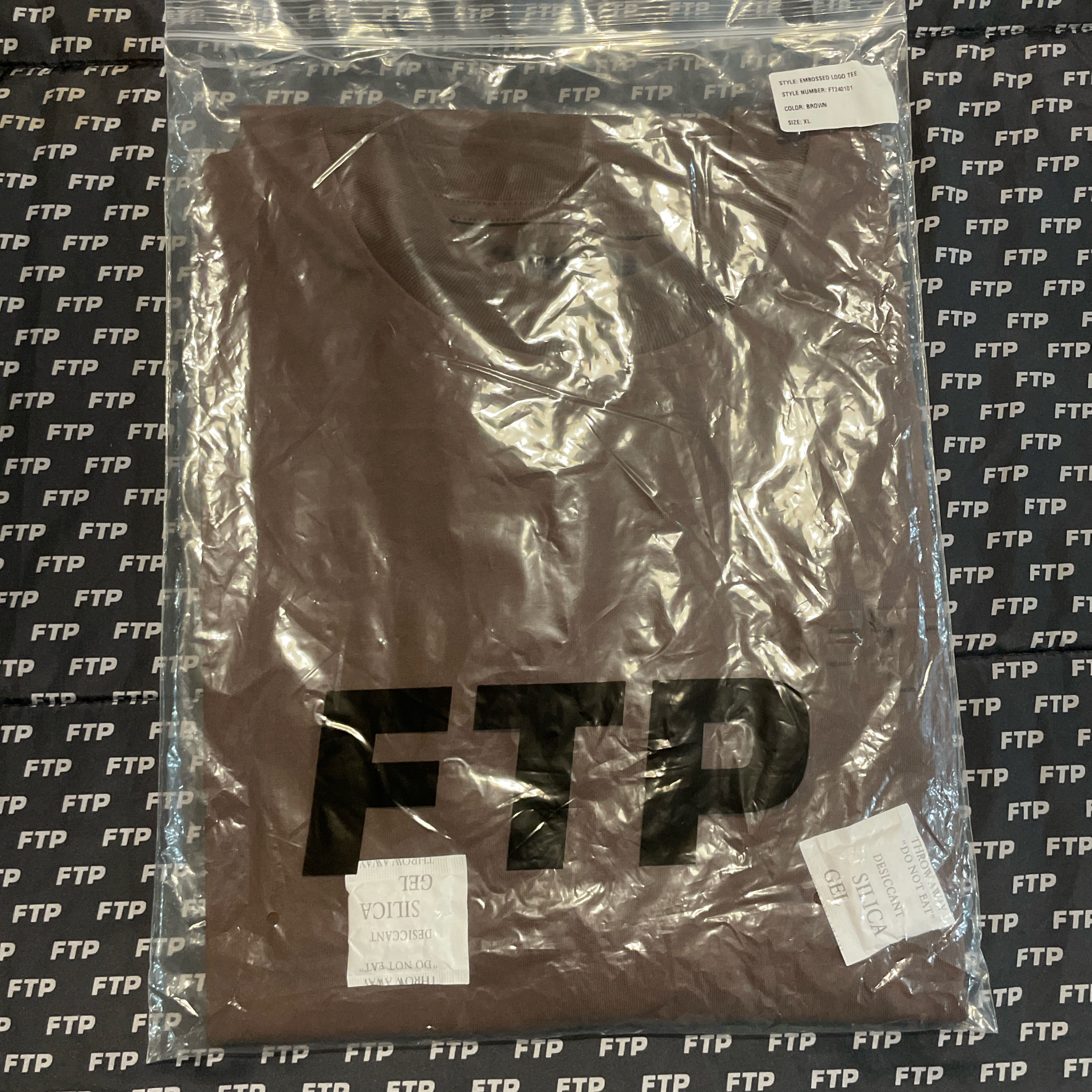 Fuck The Population FTP “Embossed” Logo Tee Size US XL / EU 56 / 4 - 4 Thumbnail
