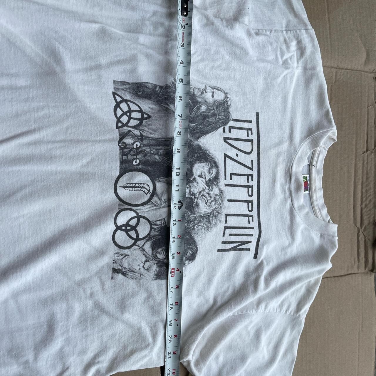 Vintage Vintage Y2k Led Zeppelin Tee Size US XL / EU 56 / 4 - 4 Thumbnail
