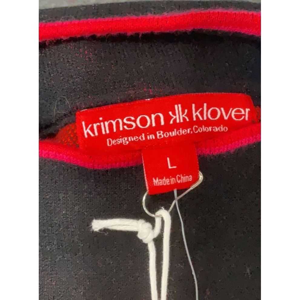 Other NWT Krimson Klover Cochran 1/4 Zip Sweater Black Color Block Size L / US 10 / IT 46 - 7 Thumbnail