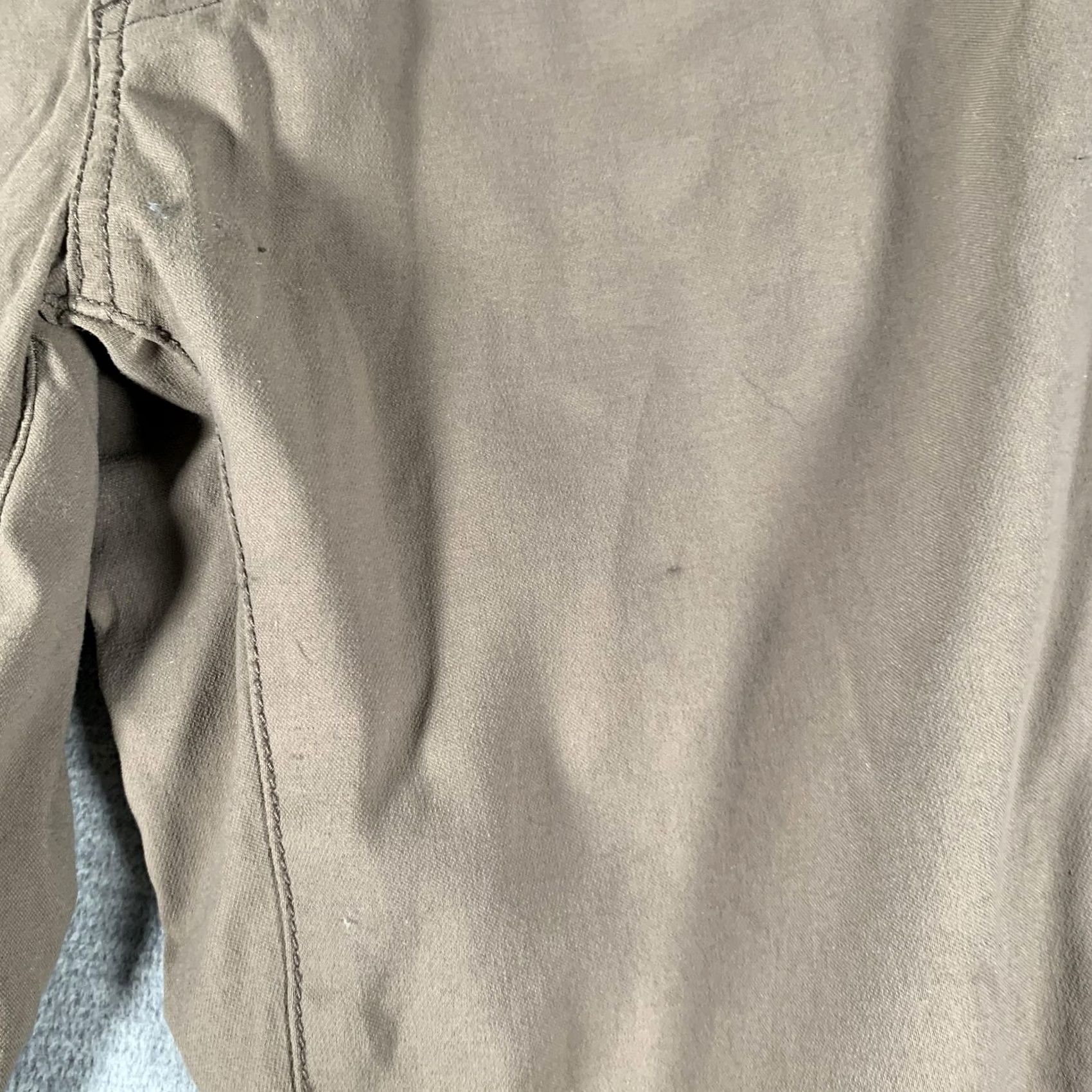 Prana prAna Pants Mens 34 Brown 36x31 Slim Fit Stretch Pocket Chino Casual Outdoor Size US 34 / EU 50 - 5 Thumbnail