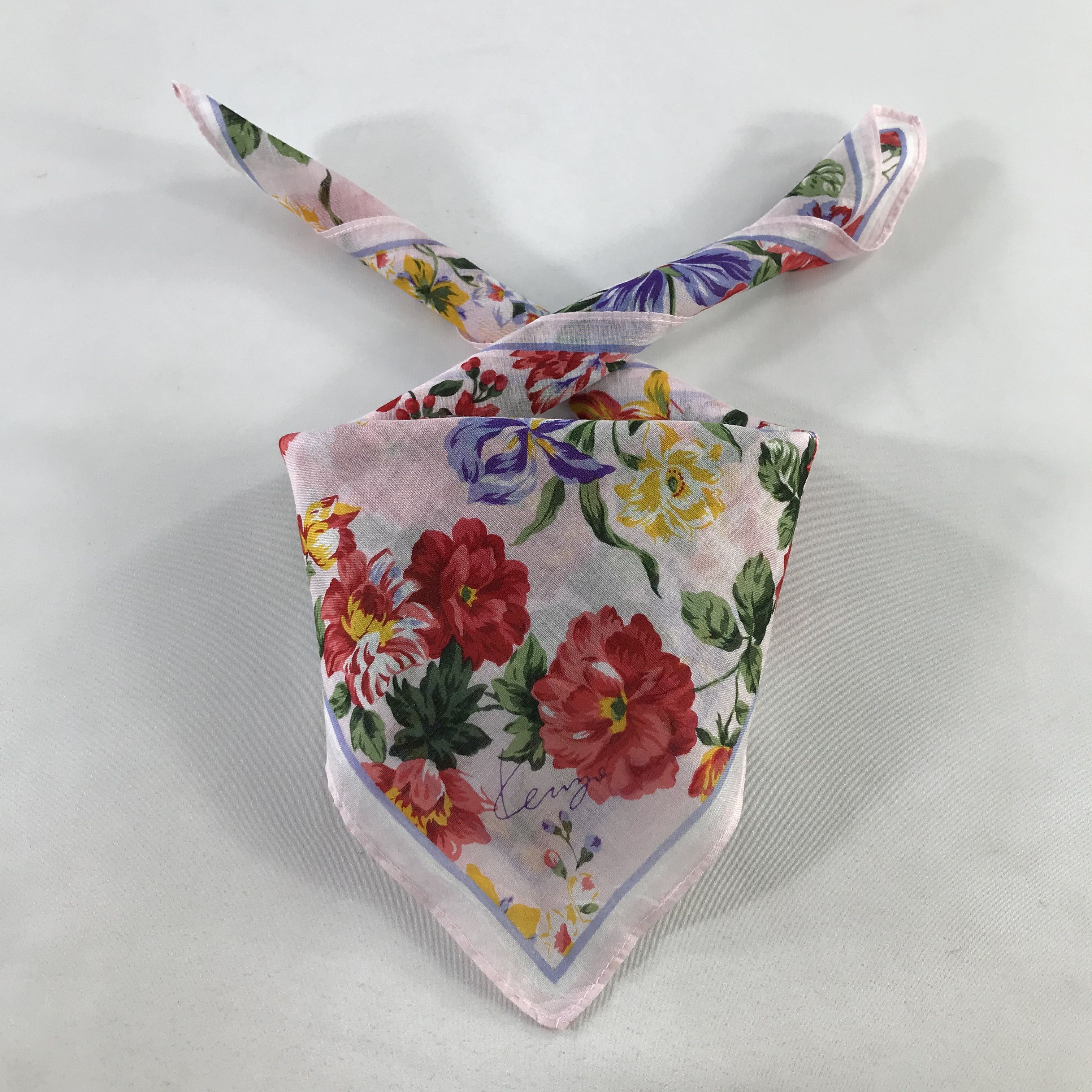Kenzo × Vintage Kenzo Bandana/ Handkerchief / Neckerchief Size ONE SIZE - 1 Thumbnail