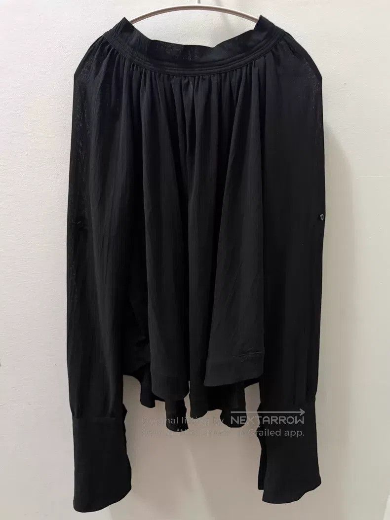 Ann Demeulemeester Ann Demeulemeester Backless Tie Black Shirt Size XS / US 0-2 / IT 36-38 - 2 Thumbnail
