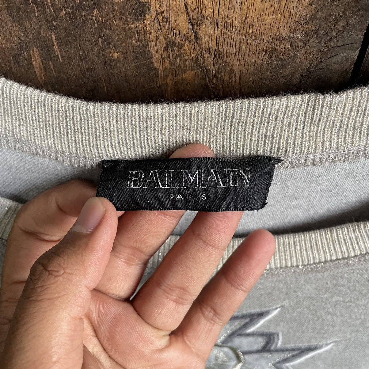 Balmain Balmain Paris Crewneck Sweatshirt Size US S / EU 44-46 / 1 - 5 Thumbnail