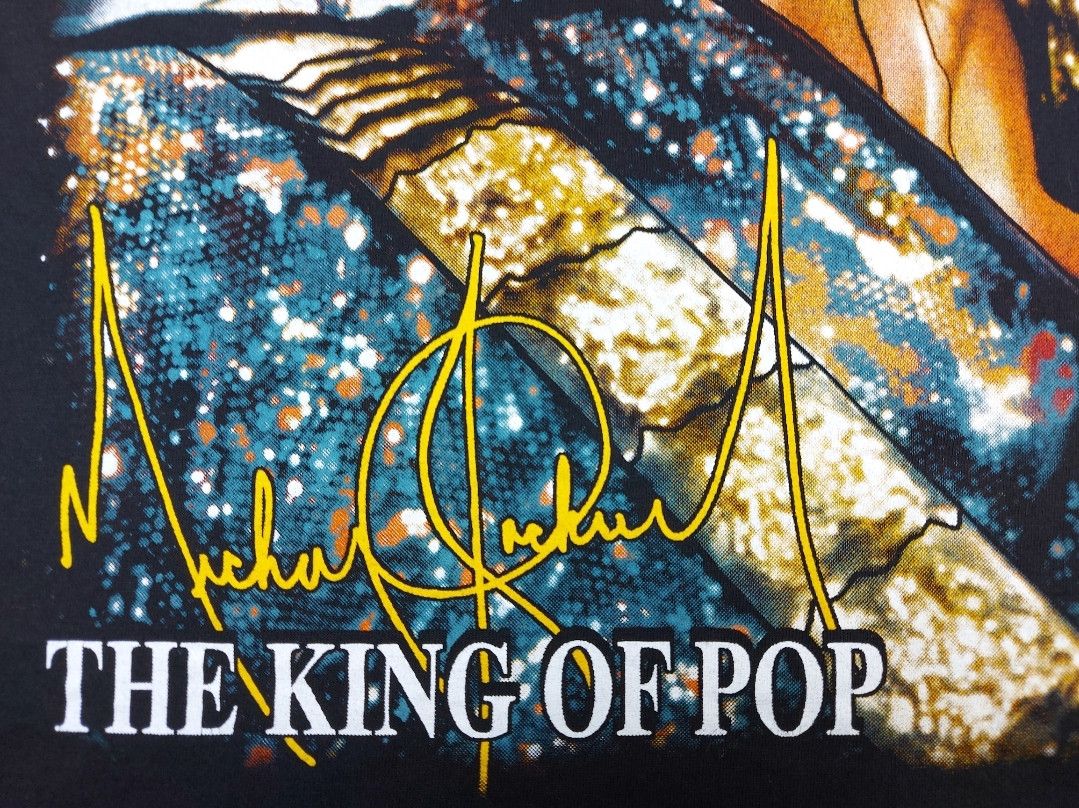 Michael Jackson Y2K Michael Jackson King Of Pop Memorial Single-Stitch TEE Size US M / EU 48-50 / 2 - 6 Thumbnail