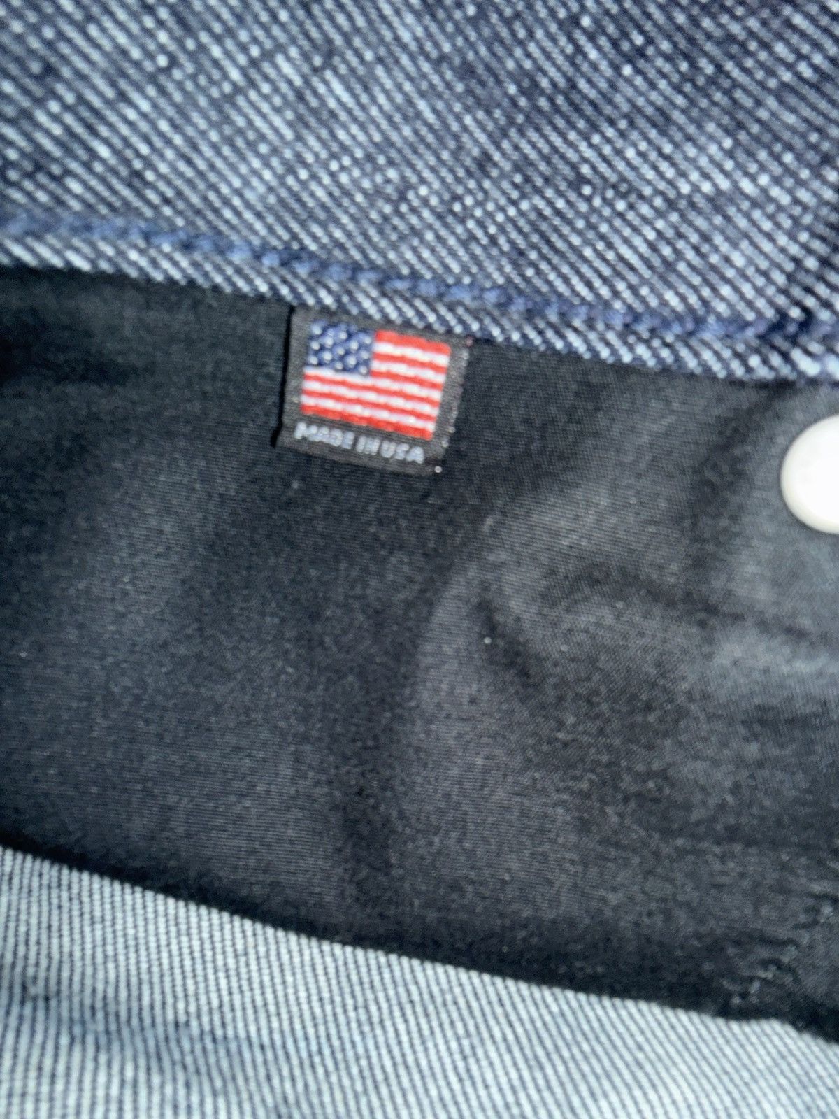 K-Two Studios 14.5 oz Selvedge Heavy Denim V2 "Indigo" Size US 34 / EU 50 - 5 Thumbnail