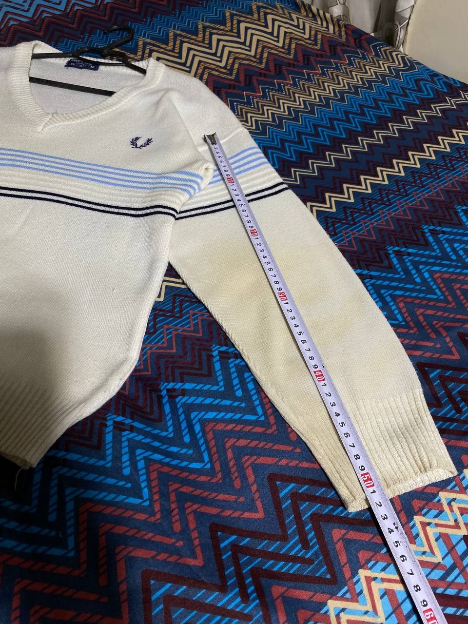 FRED × Fred Perry × Vintage Vintage Men’s Fred Perry SportSweater Size US M / EU 48-50 / 2 - 19 Thumbnail