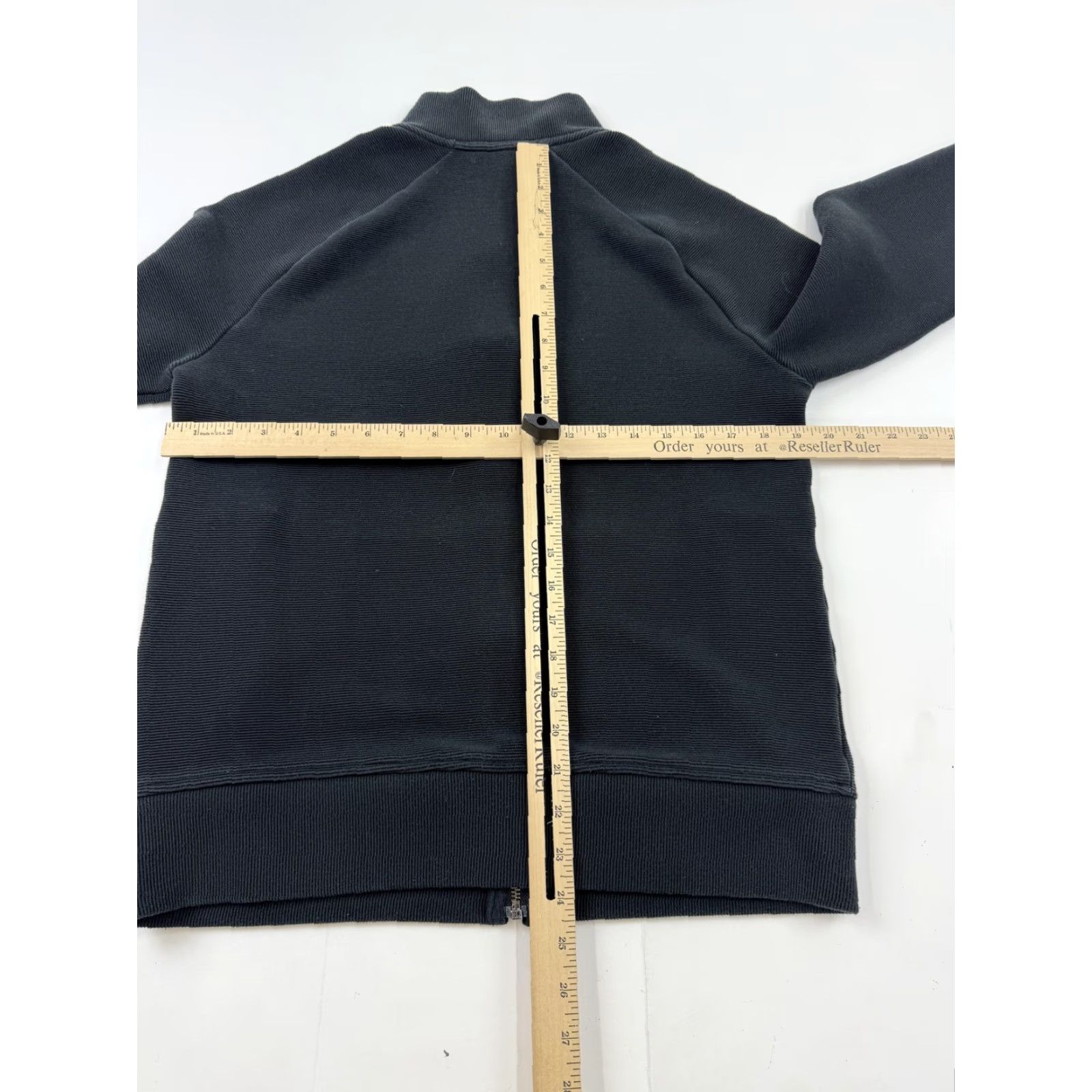 Banana Republic Banana Republic Sweatshirt Mens M Black Full Zip Fleece Mock Neck Pockets Size US M / EU 48-50 / 2 - 7 Thumbnail