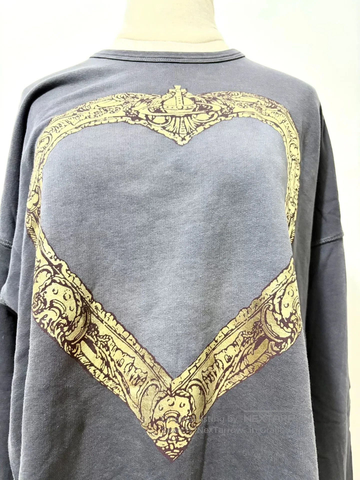 Vivienne Westwood vivienne westwood gray heart sweatshirt. Size S / US 4 / IT 40 - 2 Thumbnail