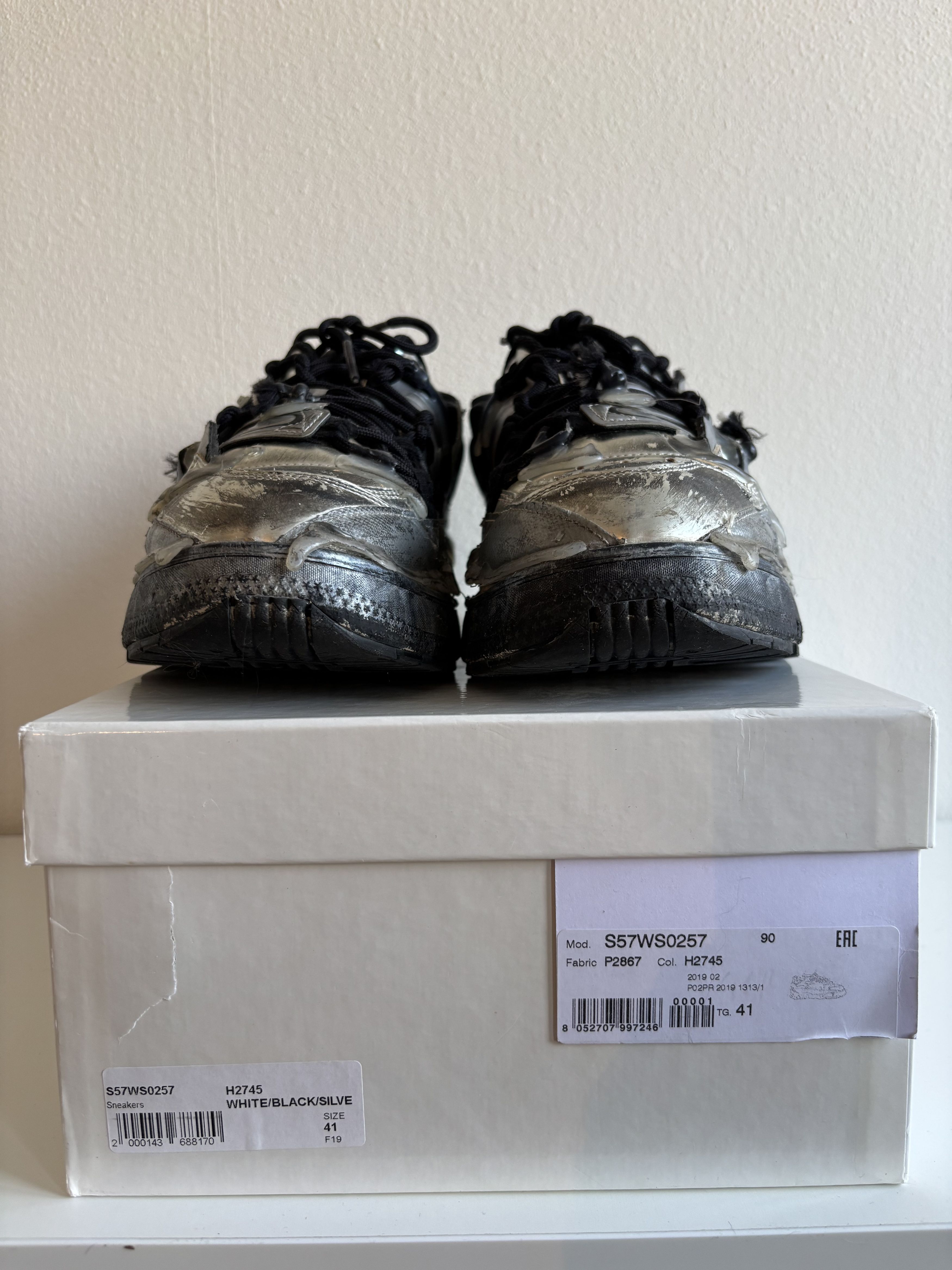 Maison Margiela Maison Margiela Fusion Silver Size US 8 / EU 41 - 2 Thumbnail