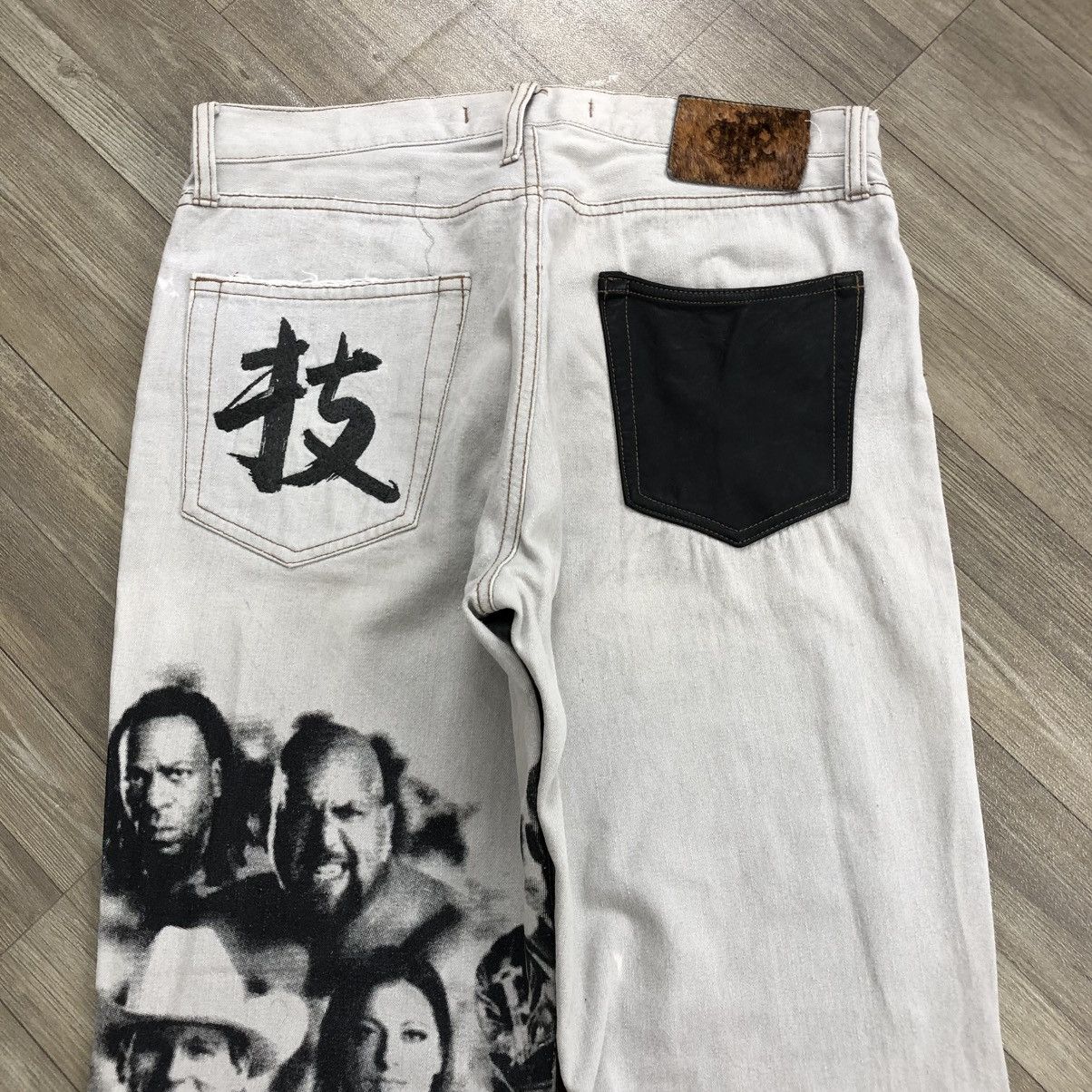PPFM 2000s In The Attic WWE Players Rock N Roll Distressed Jeans Size US 32 / EU 48 - 16 Thumbnail