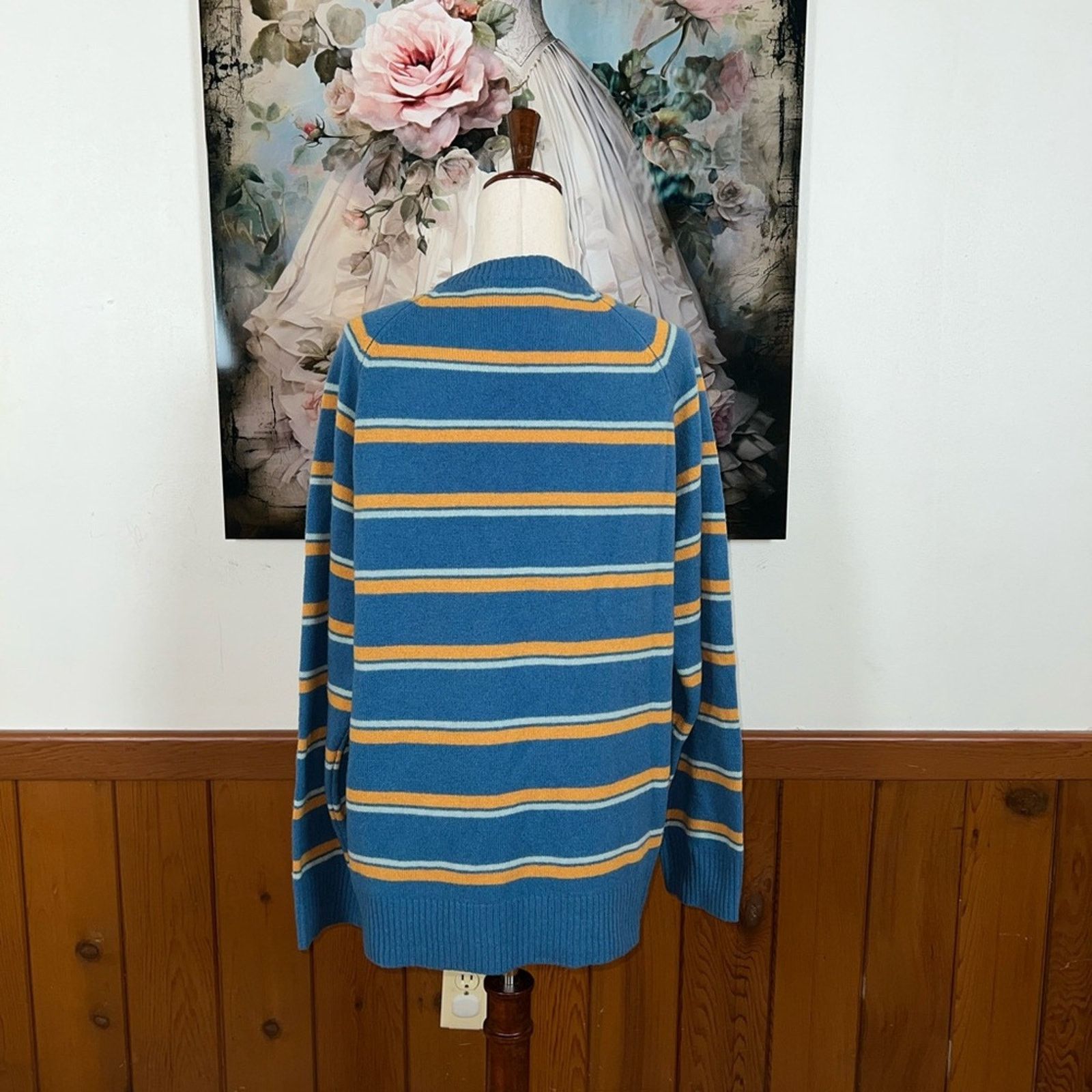 Original Penguin Super Cool Vintage 1960s Original Penguin Lambswool Sweater! Size US XXL / EU 58 / 5 - 4 Thumbnail