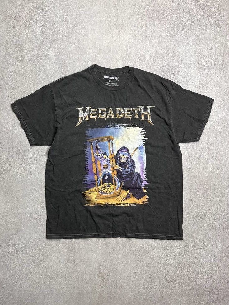 Band Tees VINTAGE MEGADEATH PROMO T-SHIRT Y2K M Size US M / EU 48-50 / 2 - 1 Thumbnail