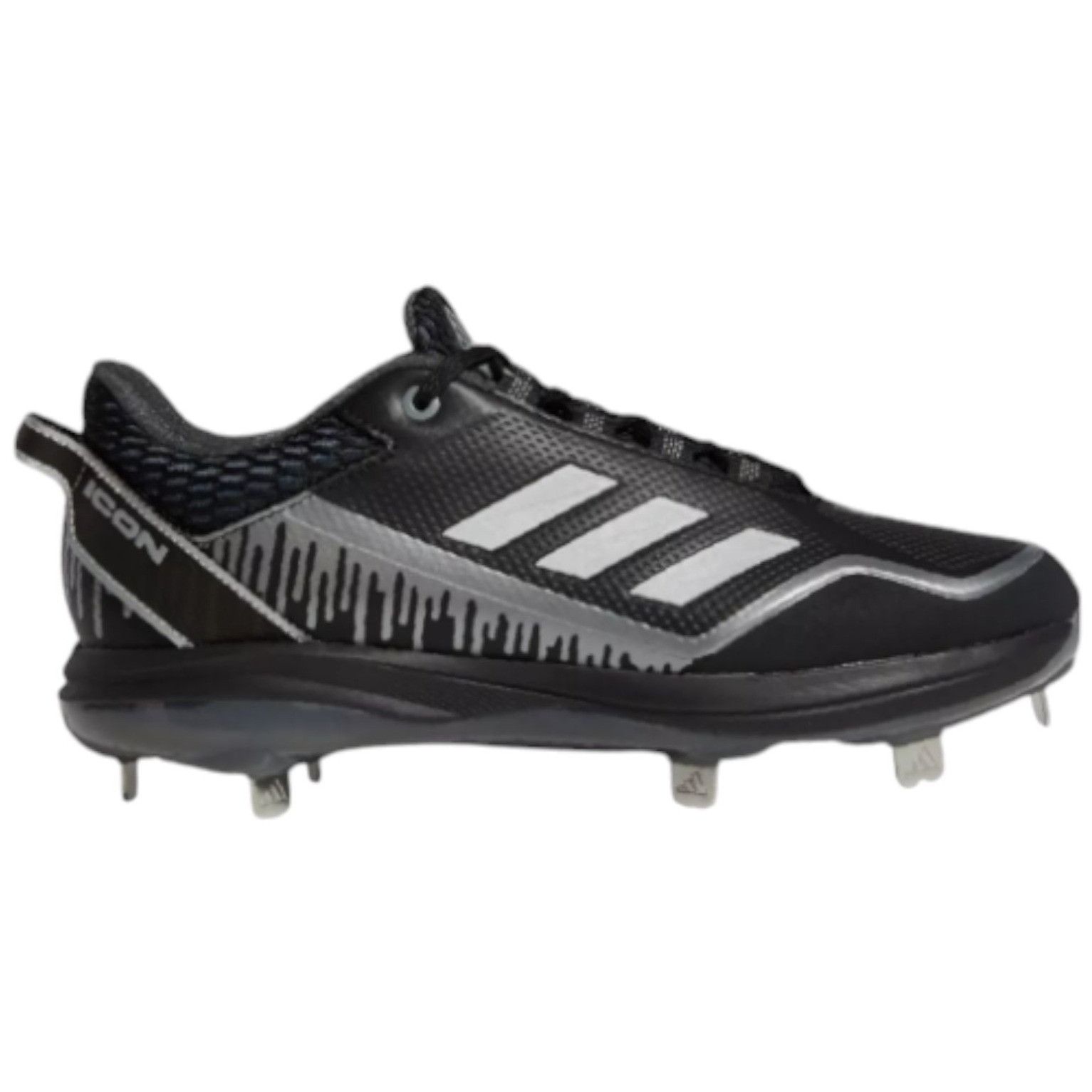 Adidas Adidas Icon 7 Dripped Out Metal Baseball Cleats Black Men's Size US 15 / EU 48 - 12 Thumbnail