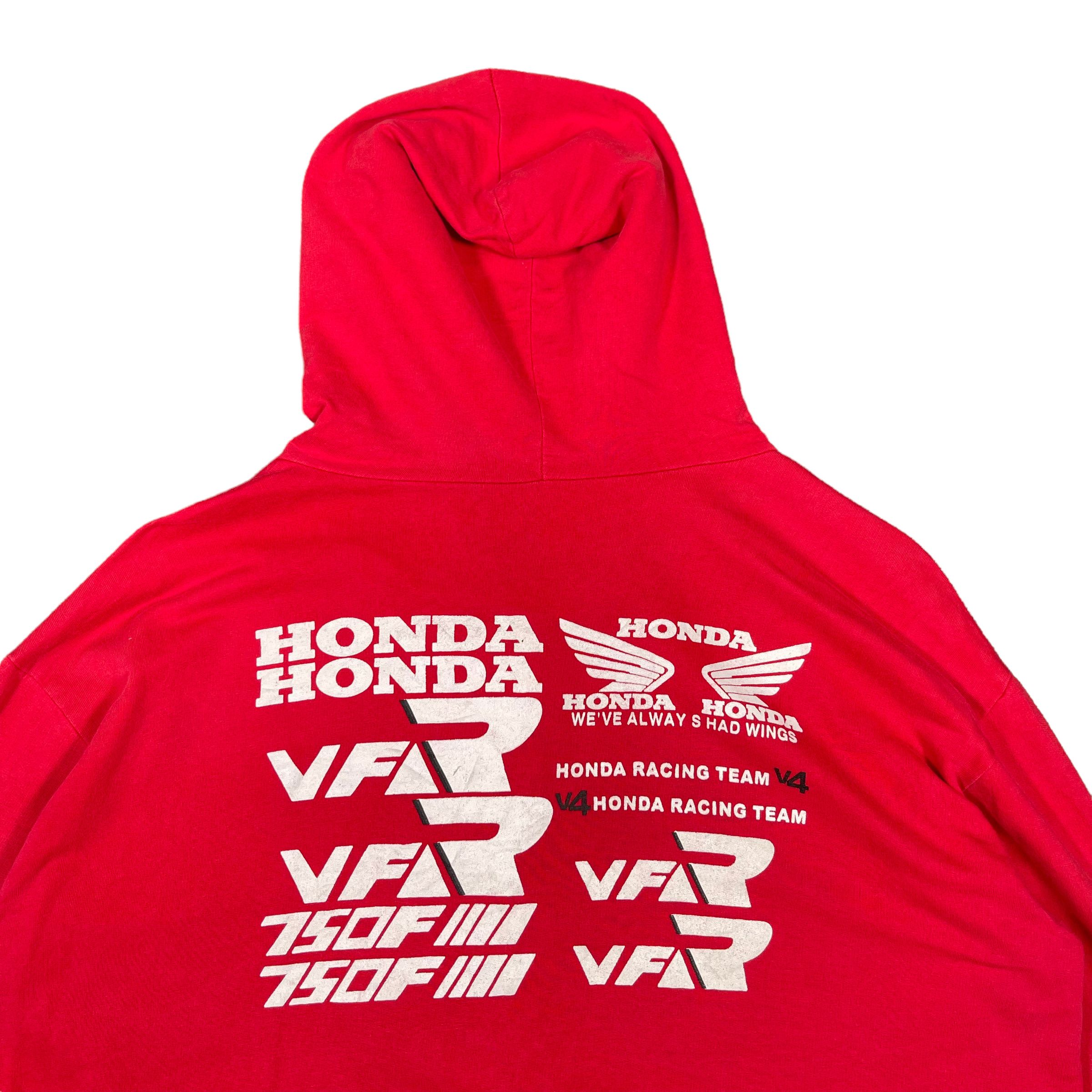 Honda × Vintage Vintage 90s Honda Racing Zipper Hoodie Size US M / EU 48-50 / 2 - 6 Thumbnail