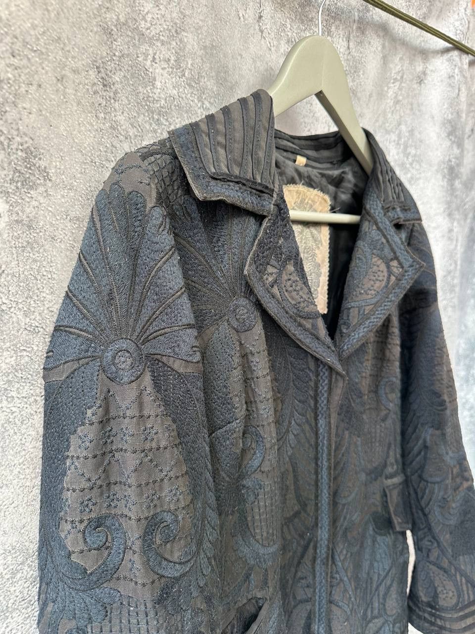 Johnny Was Biya by Johnny Was Coat Embroidered Silk/Linen Jacket Size S / US 4 / IT 40 - 4 Thumbnail