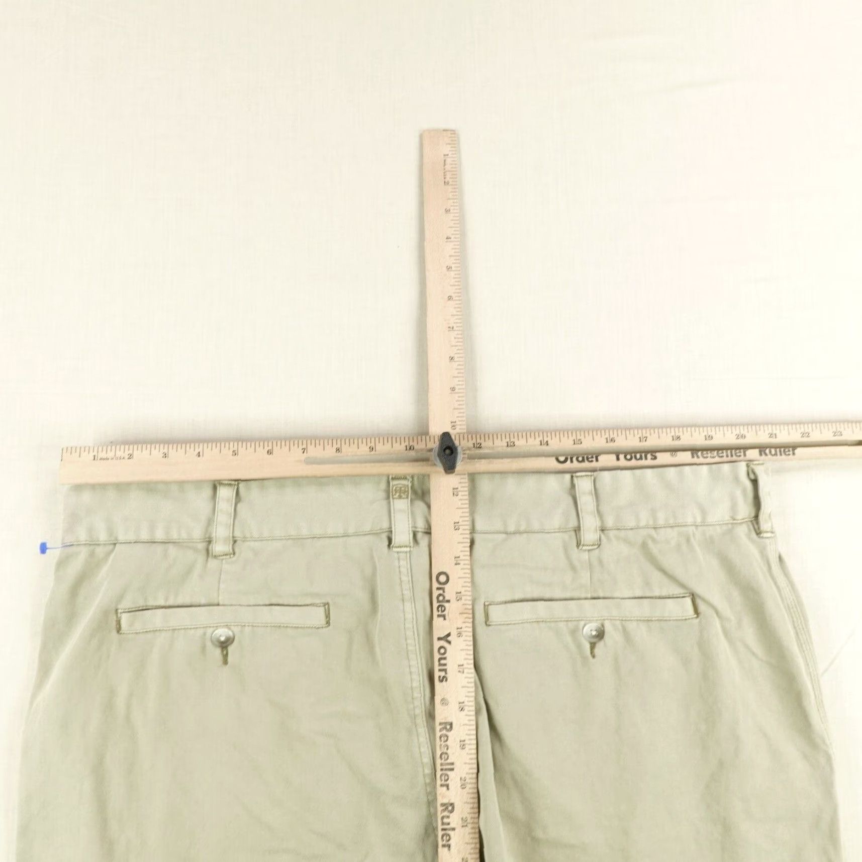 Tori Richard Tori Richard Shorts 42 Mens Khaki Beige Tan Chino Cotton Flex Lounge Beach Size US 42 / EU 58 - 6 Thumbnail