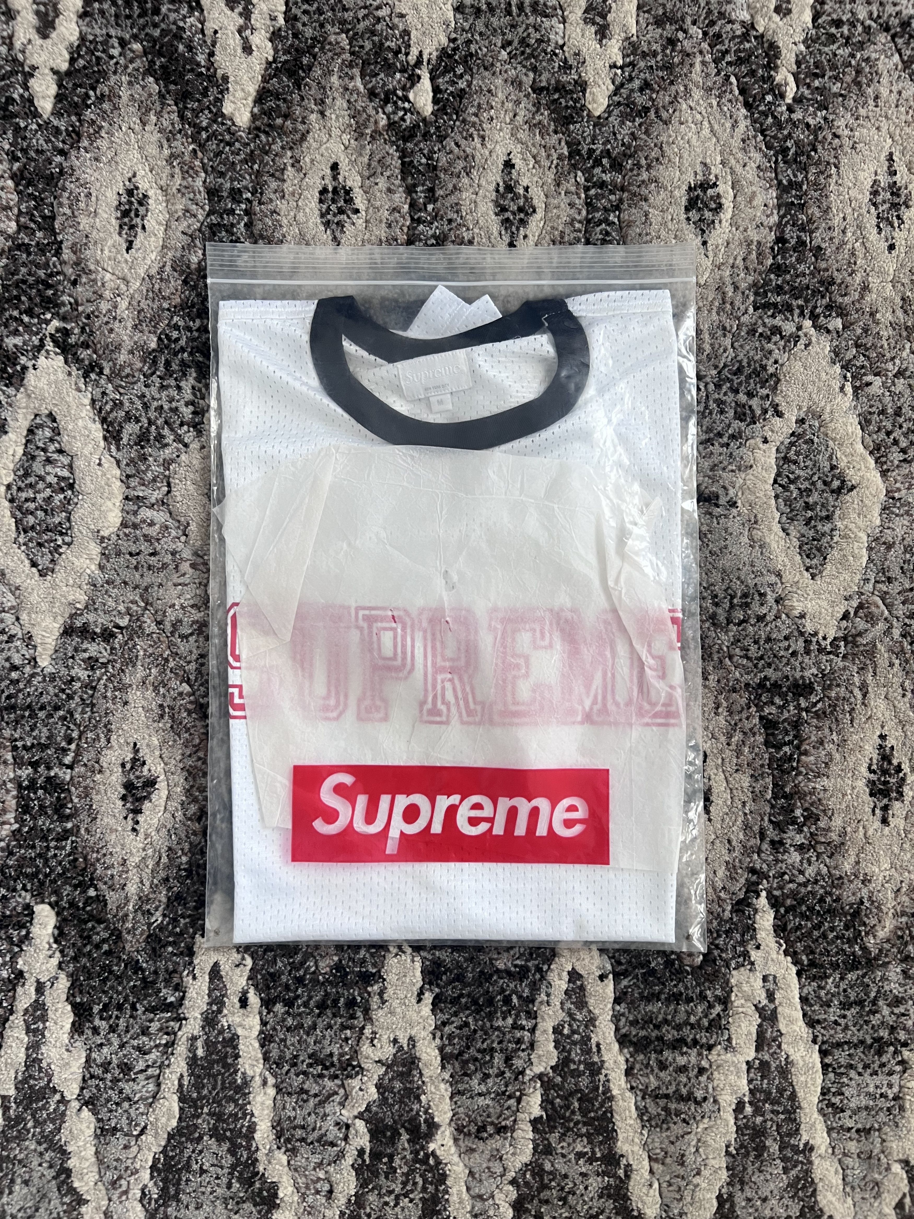 Supreme × Vintage Supreme Mesh Crewneck from S/S13 in White Size US M / EU 48-50 / 2 - 7 Thumbnail