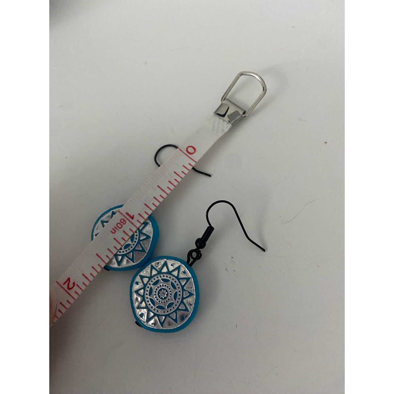 Handmade sunburst earrings Size ONE SIZE - 4 Thumbnail