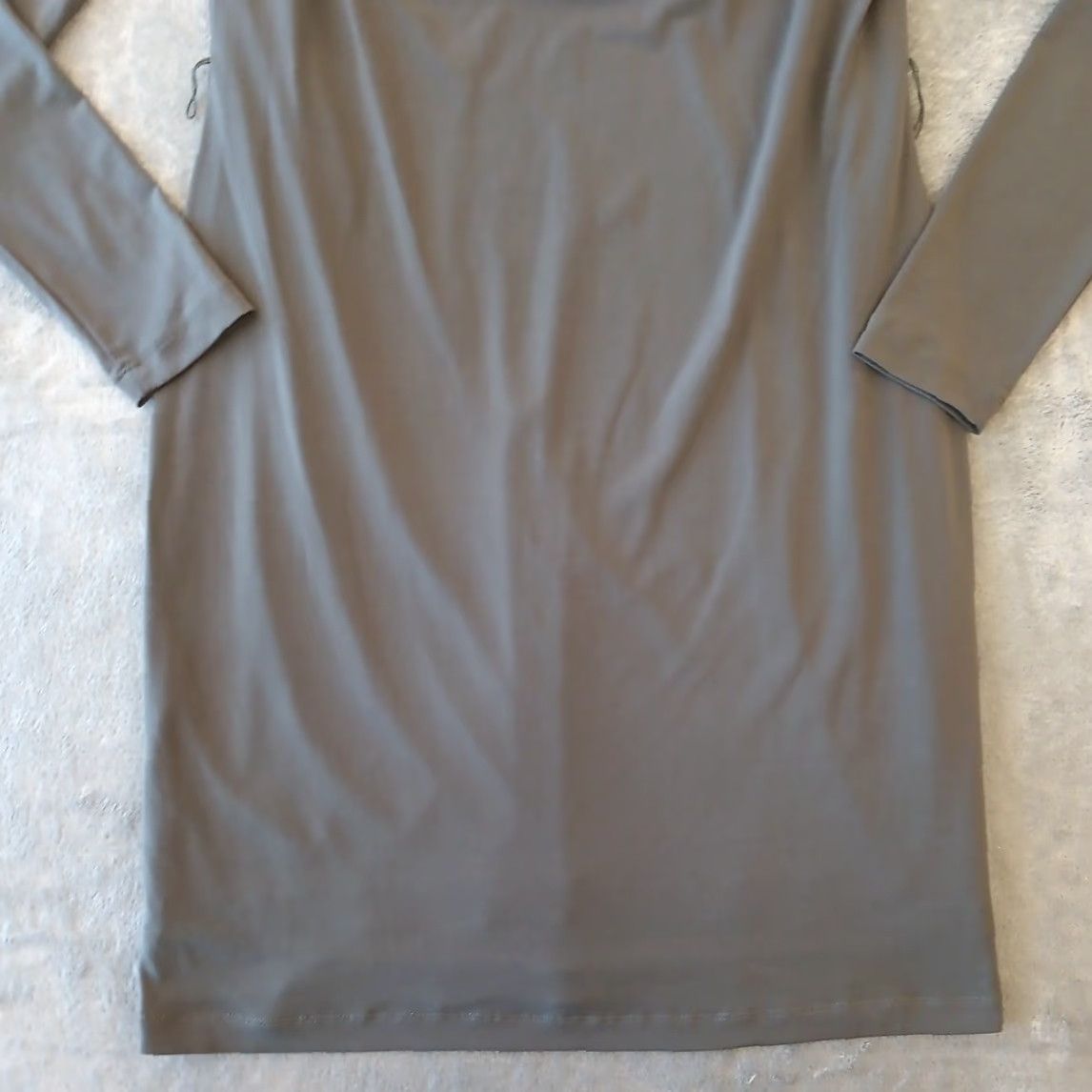 Calvin Klein Calvin Klein Dress Knee Length Green Long Sleeve Cowl Neck Pullover Lined Solid Size 8 Womens Sheath Size M / US 6-8 / IT 42-44 - 4 Thumbnail