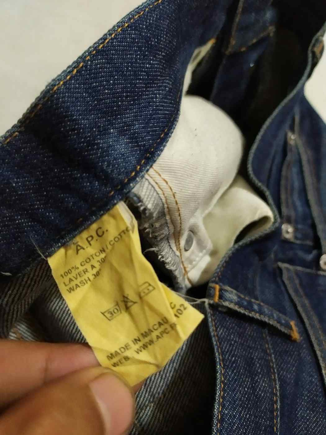 A.P.C. A.P.C Denim Jeans Selvedge Nice Faded Indigo Size US 28 / EU 44 - 14 Thumbnail