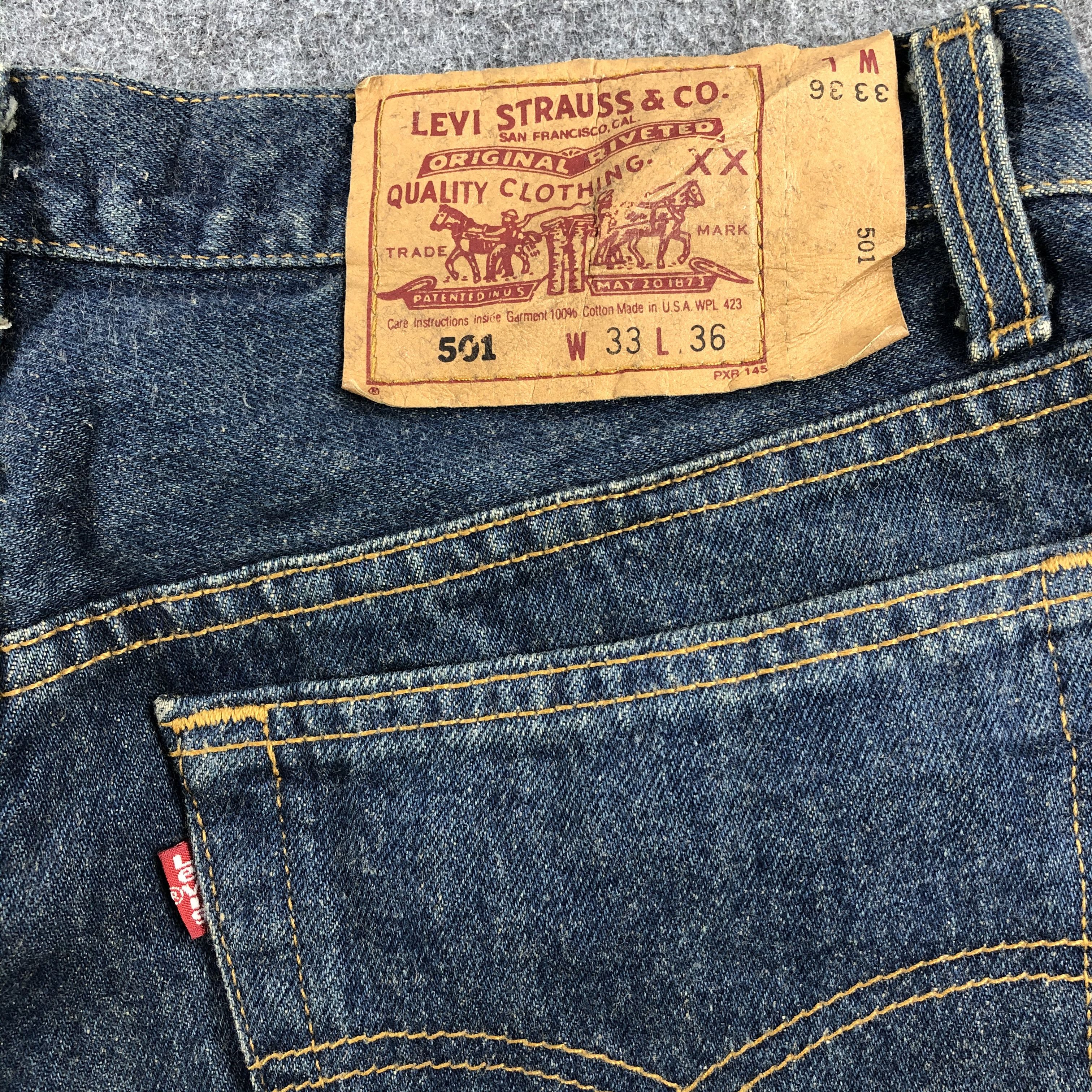 Levi's × Vintage Vintage 90s Levis 501 Jeans-JM1347 Size US 31 - 6 Thumbnail