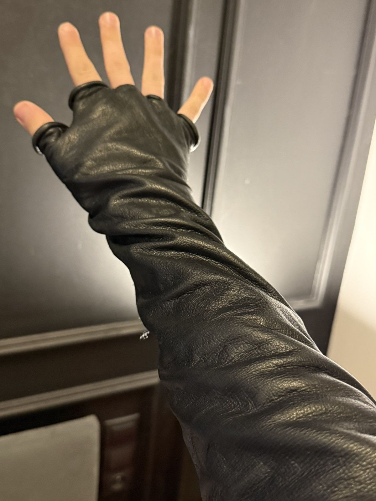 Japanese Brand Carol christian poell inspired leather jacket ccp guidi Size US M / EU 48-50 / 2 - 7 Thumbnail