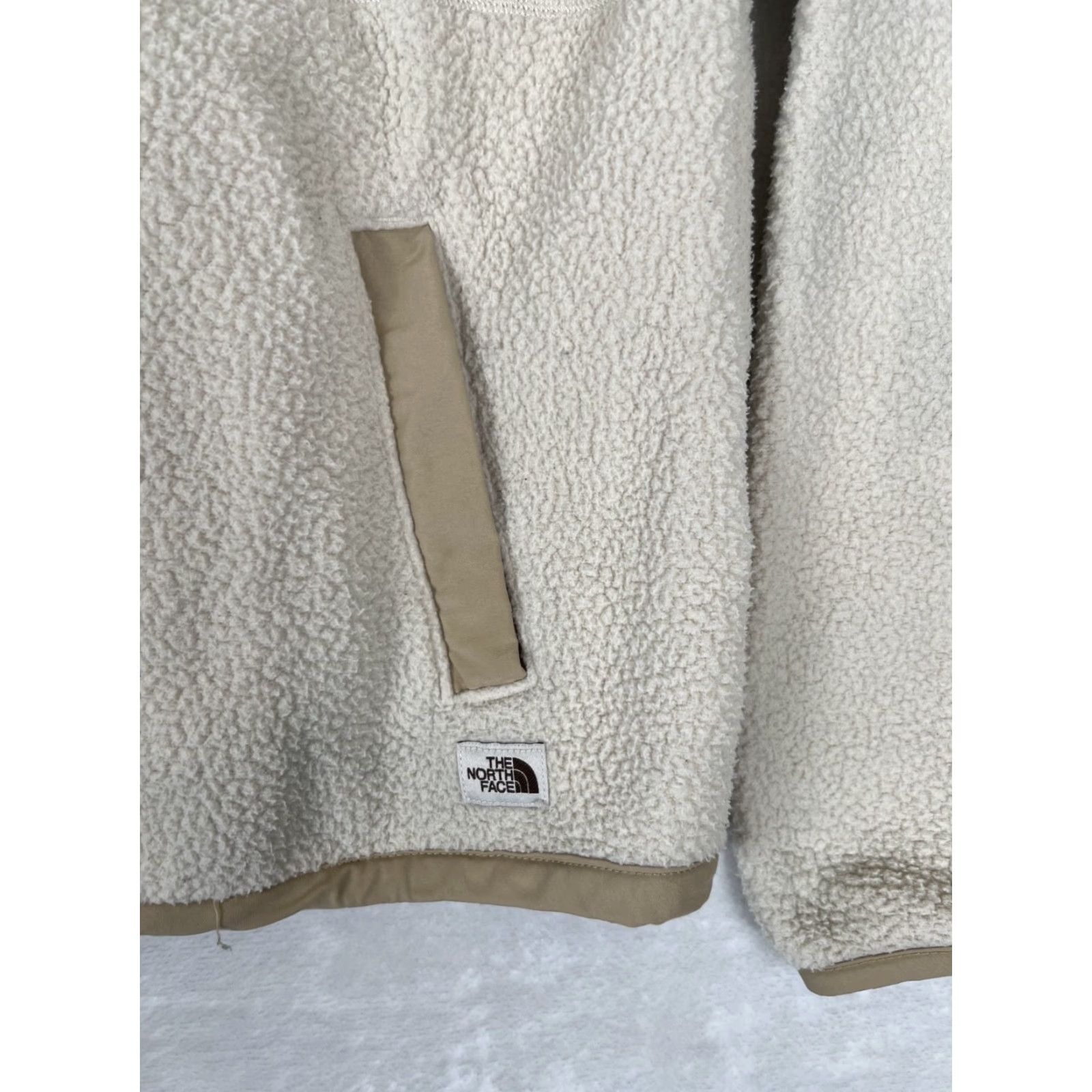 The North Face The North Face Women's Sweater Pullover Fleece Winter Beige Size S/Small Size S / US 4 / IT 40 - 2 Thumbnail