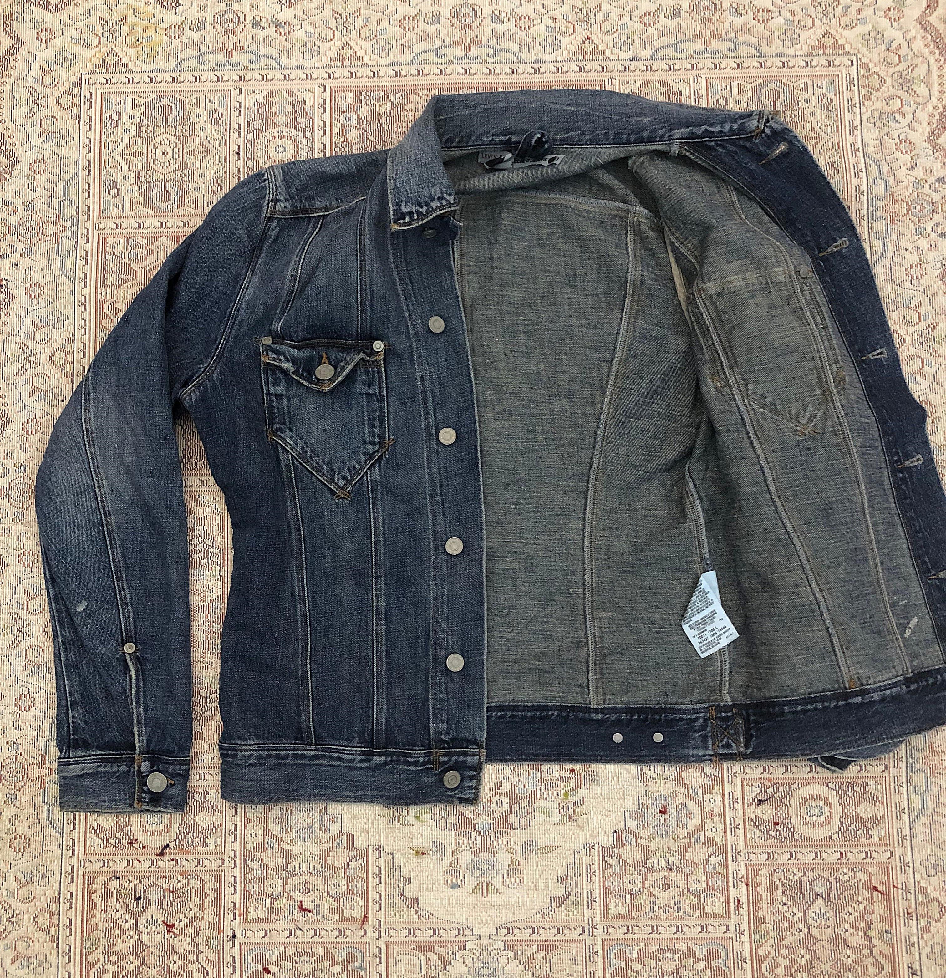 Levi's Vintage Clothing LEVIS ENGINEERED Jacket Mens Medium denim Trucker slim Size US M / EU 48-50 / 2 - 4 Thumbnail