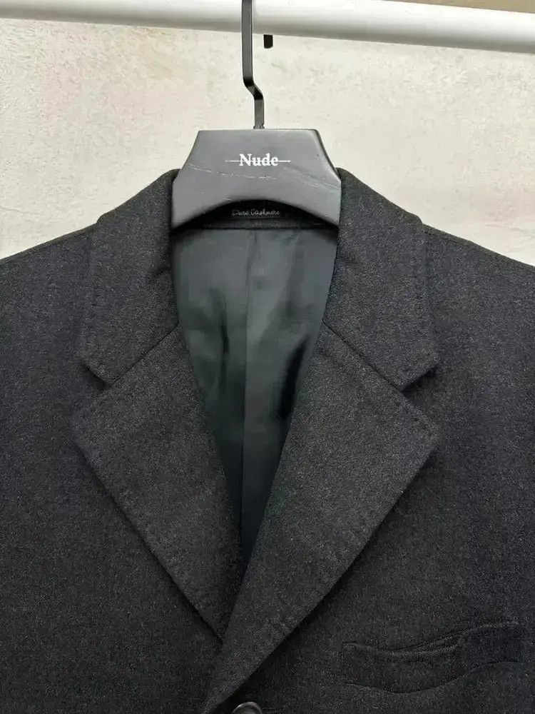 Yohji Yamamoto Yohji Yamamoto D'URBAN AAR Pure Cashmere Coat-2505 Size US L / EU 52-54 / 3 - 3 Thumbnail