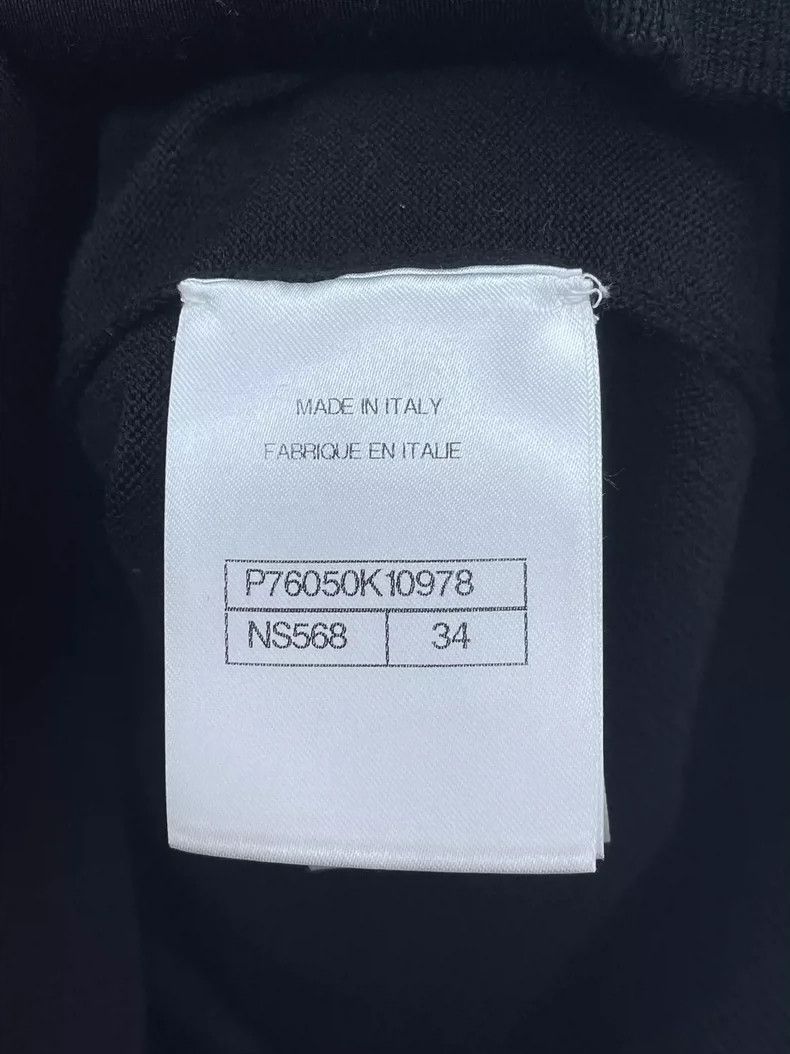 Chanel Chanel 23Ksl Camellia Black Knitwear sweater Size XXS / US 00 / IT 34 - 5 Thumbnail