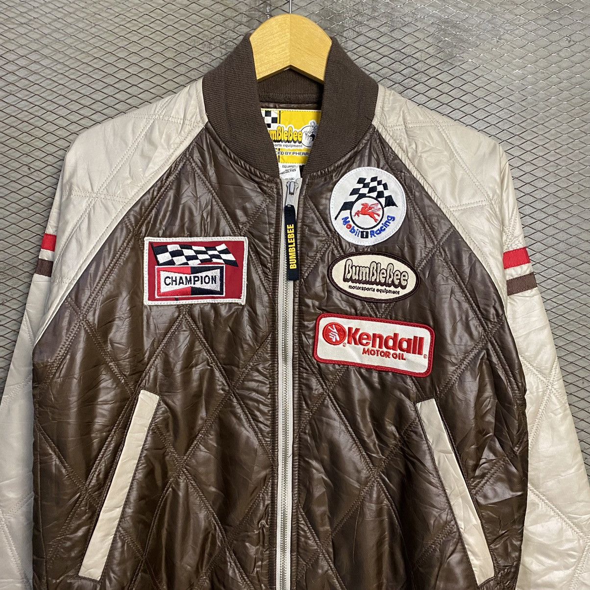 Pherrow's Pherrows x Bumblebee Quilted Bomber Jacket Size US M / EU 48-50 / 2 - 2 Thumbnail