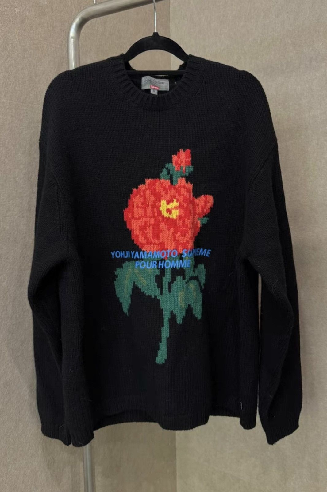 Yohji Yamamoto Supreme yohji yamamoto sweater black Size US M / EU 48-50 / 2 - 1 Thumbnail