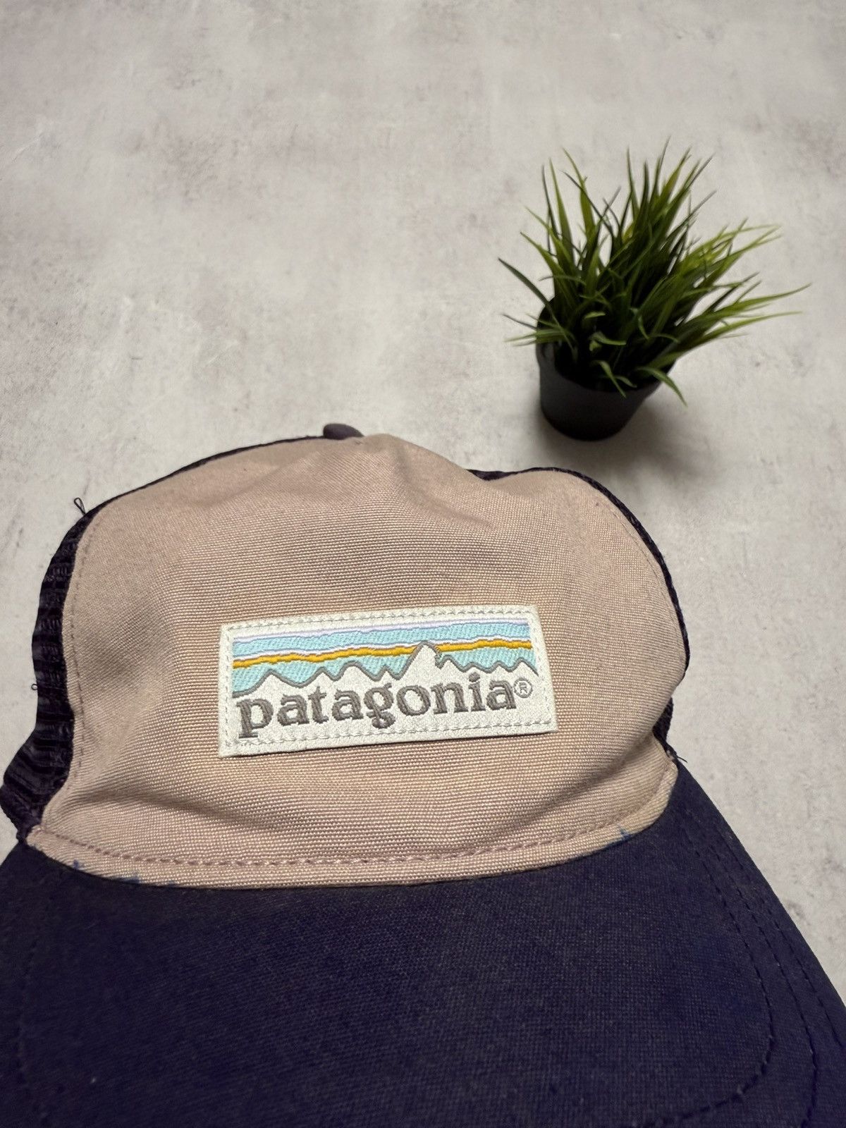 Patagonia Vintage Patagonia Cap Baseball Hat Big Logo Size ONE SIZE - 2 Thumbnail
