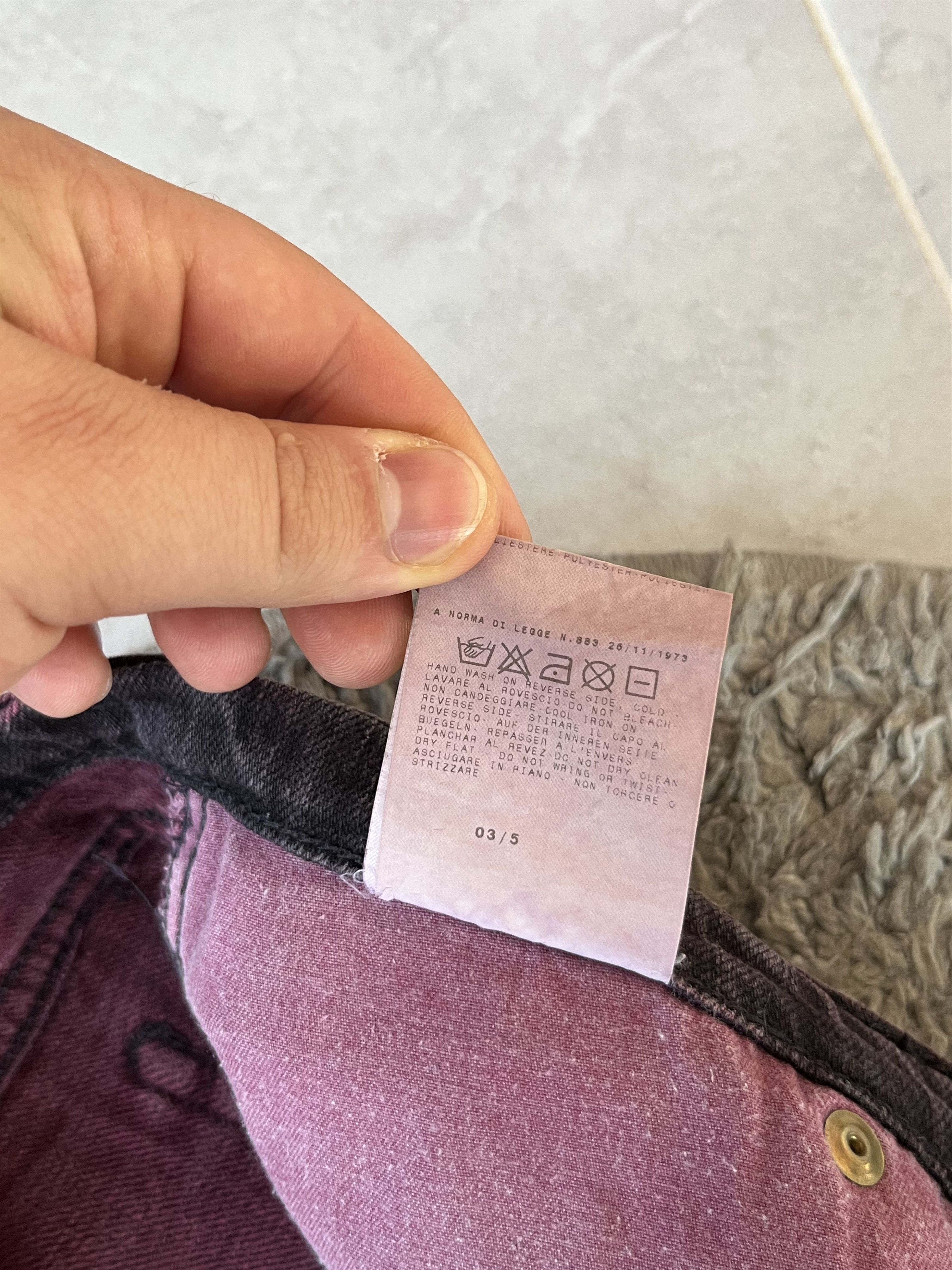 Versace Jeans Couture Vintage Luxury Versace Jeans Very Rare Avant-Garde Size 27" / US 4 / IT 40 - 13 Thumbnail