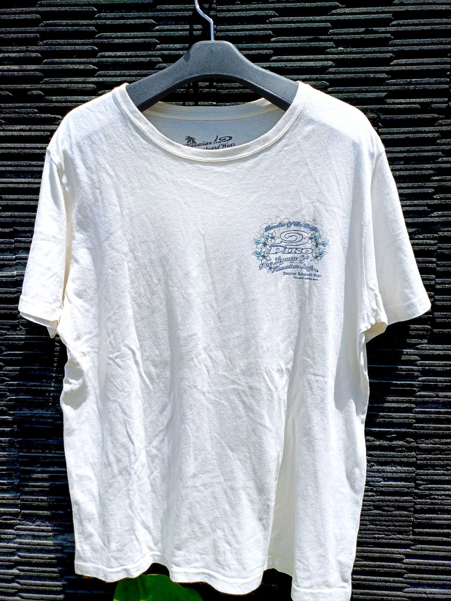 Japanese Brand × Vintage 90’s PIKO RARE HAWAIIAN LONGBOARD WEAR SURF Y2K TEE Size US L / EU 52-54 / 3 - 2 Thumbnail