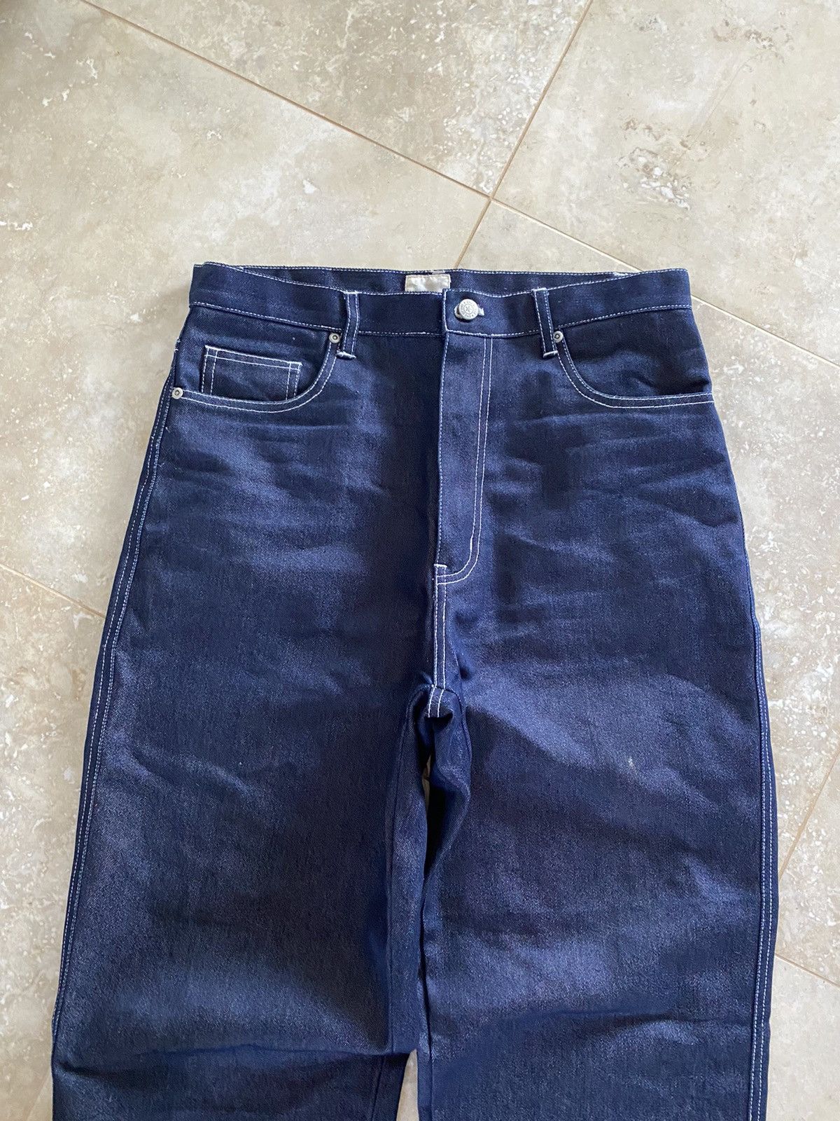 Hysteric Glamour Vintage Baggy Y2K Jeans Japanese Wide Selvedge Denim Style Size US 32 / EU 48 - 5 Thumbnail