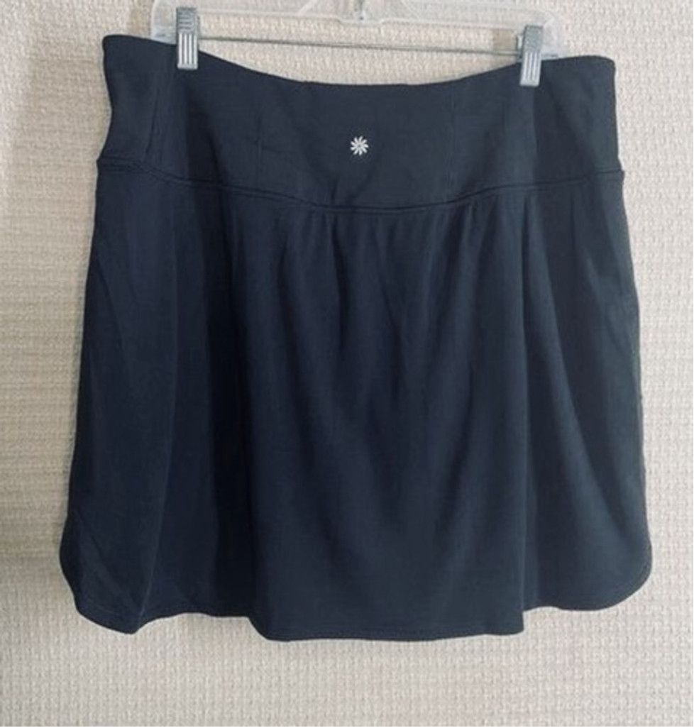 Athleta Athleta Lined Fairway Golf Skort 16" Skirt Shorts Women XL Size 35" - 4 Thumbnail