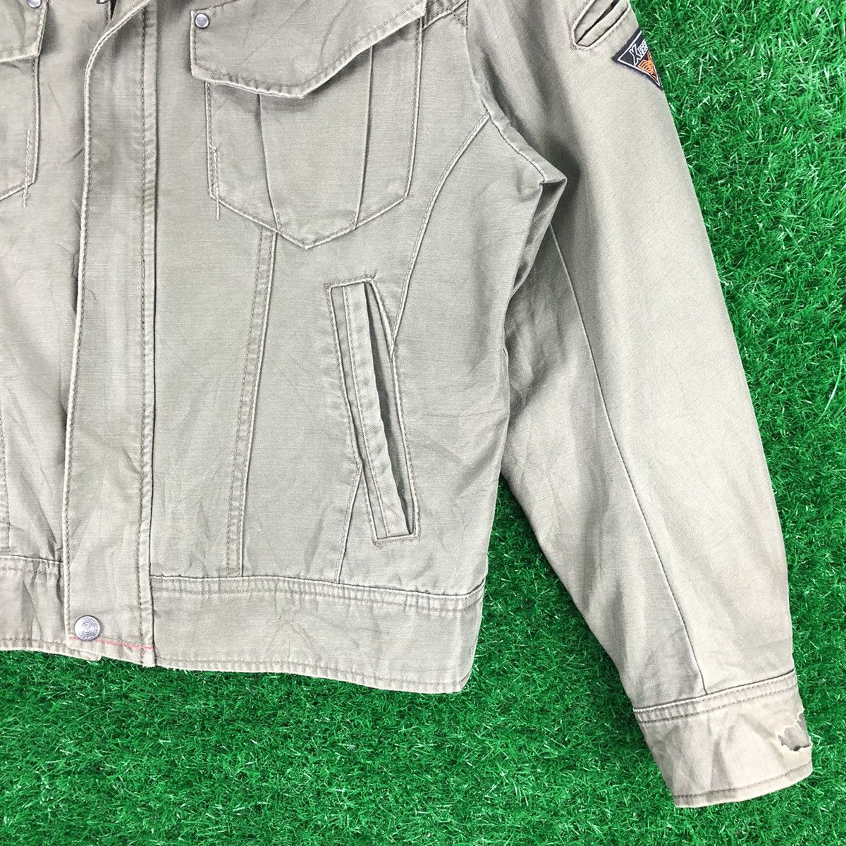 Japanese Brand Vintage 90's OG Work Jacket Multi Pocket by Xebec Size US M / EU 48-50 / 2 - 3 Thumbnail