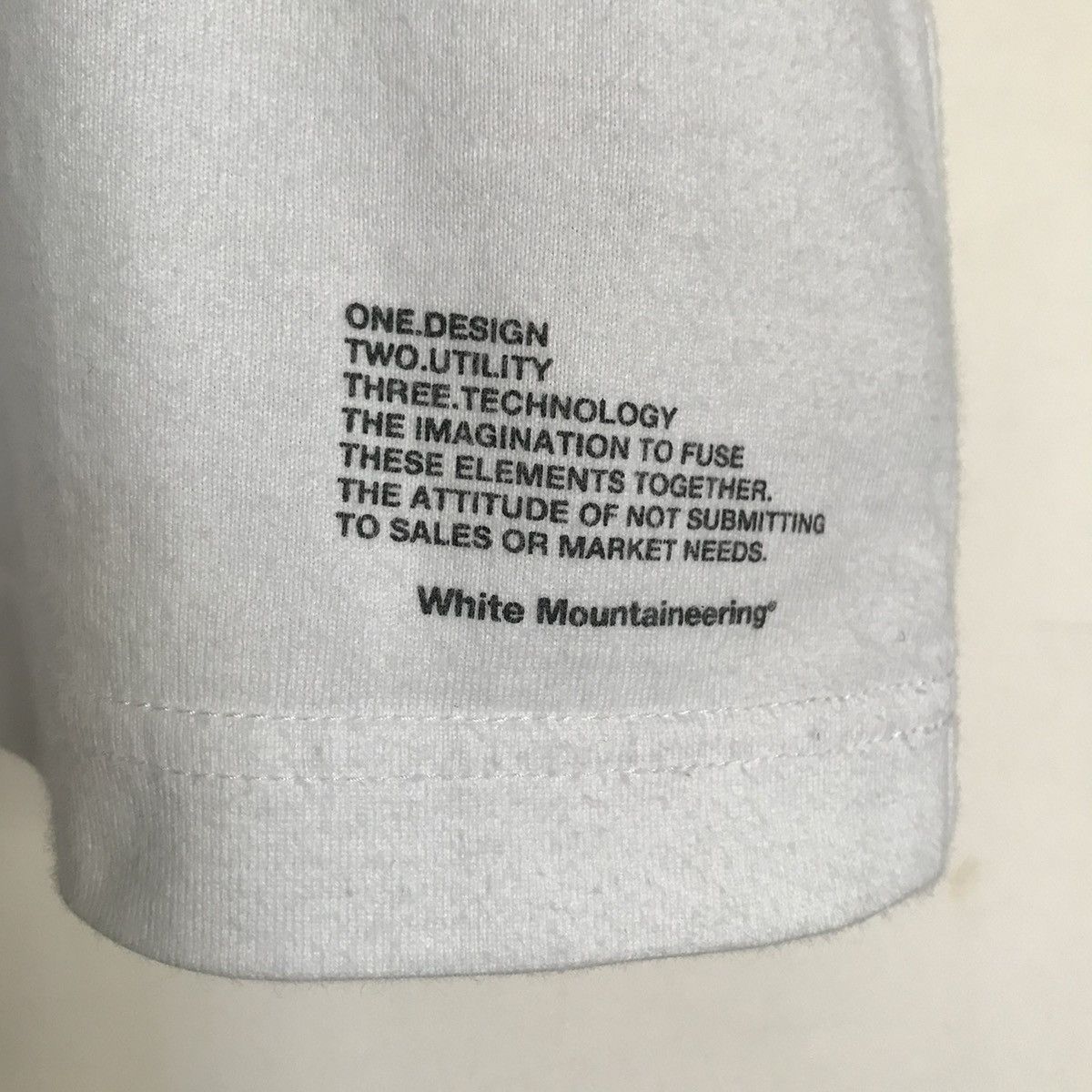 White Mountaineering White Mountaineering mountain pattern pocket tee Size US S / EU 44-46 / 1 - 5 Thumbnail
