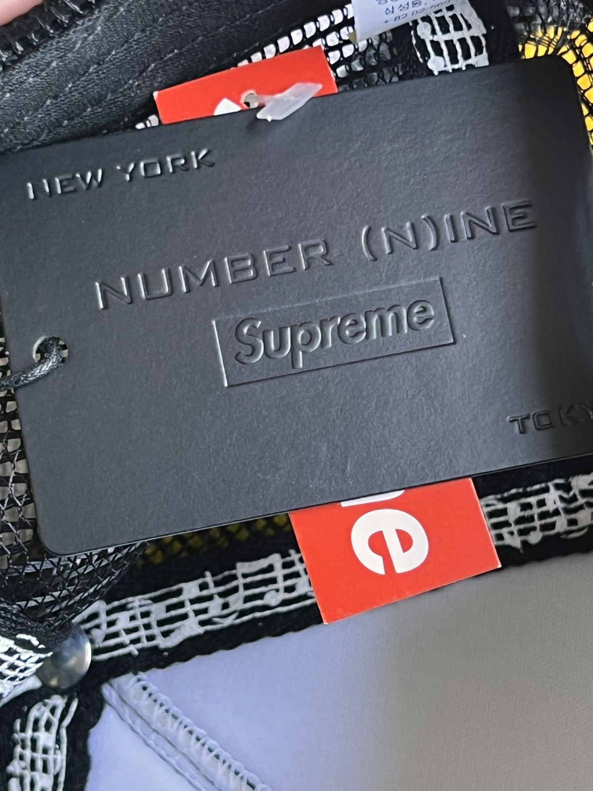 Supreme Supreme Number (N)ine Mickey Mouse Mesh 5-Panel Hat Black Size ONE SIZE - 18 Thumbnail