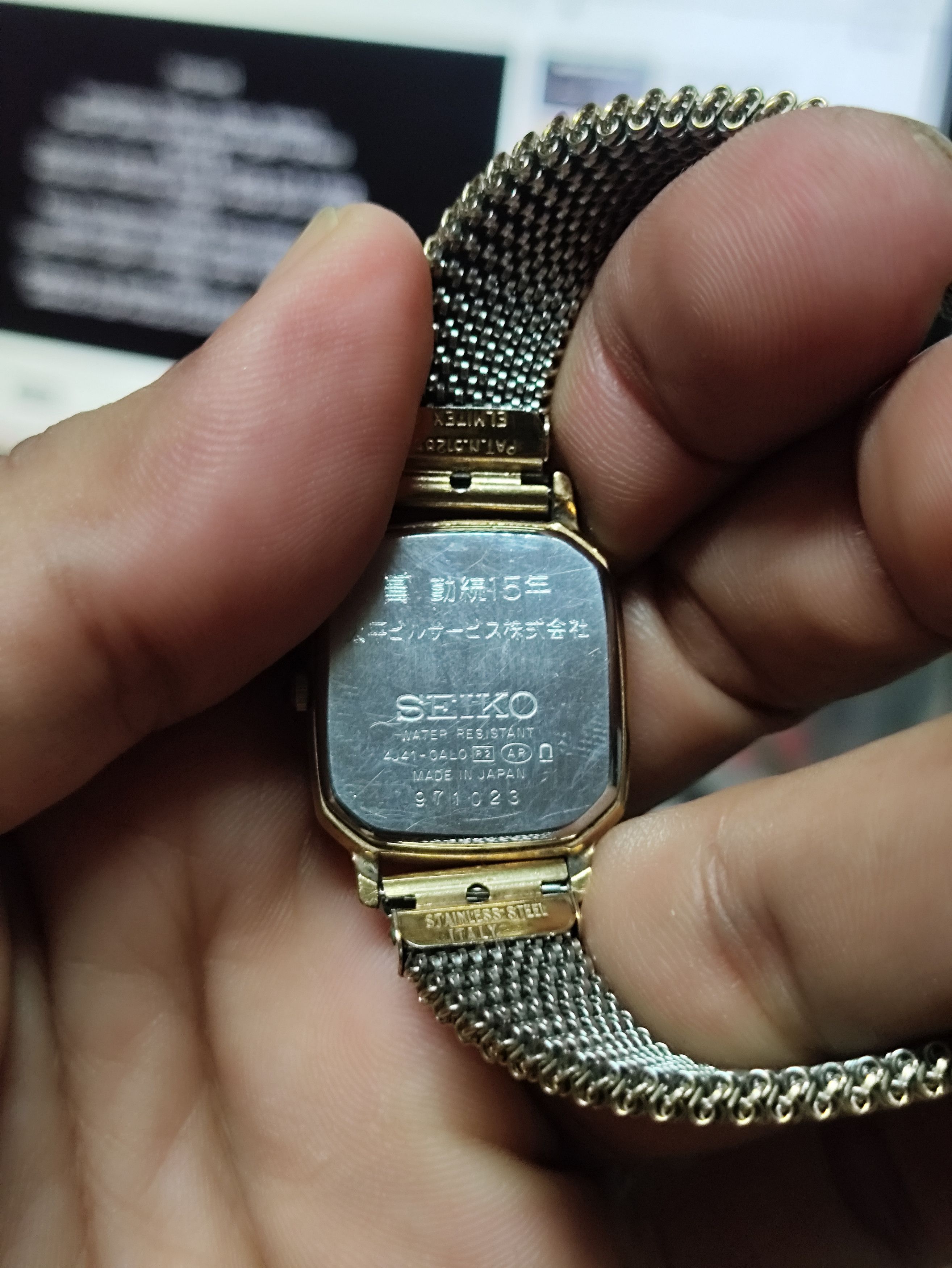 Japanese Brand Vintage Seiko TANKER Ladies Luxury Watch Made in Japan Size ONE SIZE - 5 Thumbnail