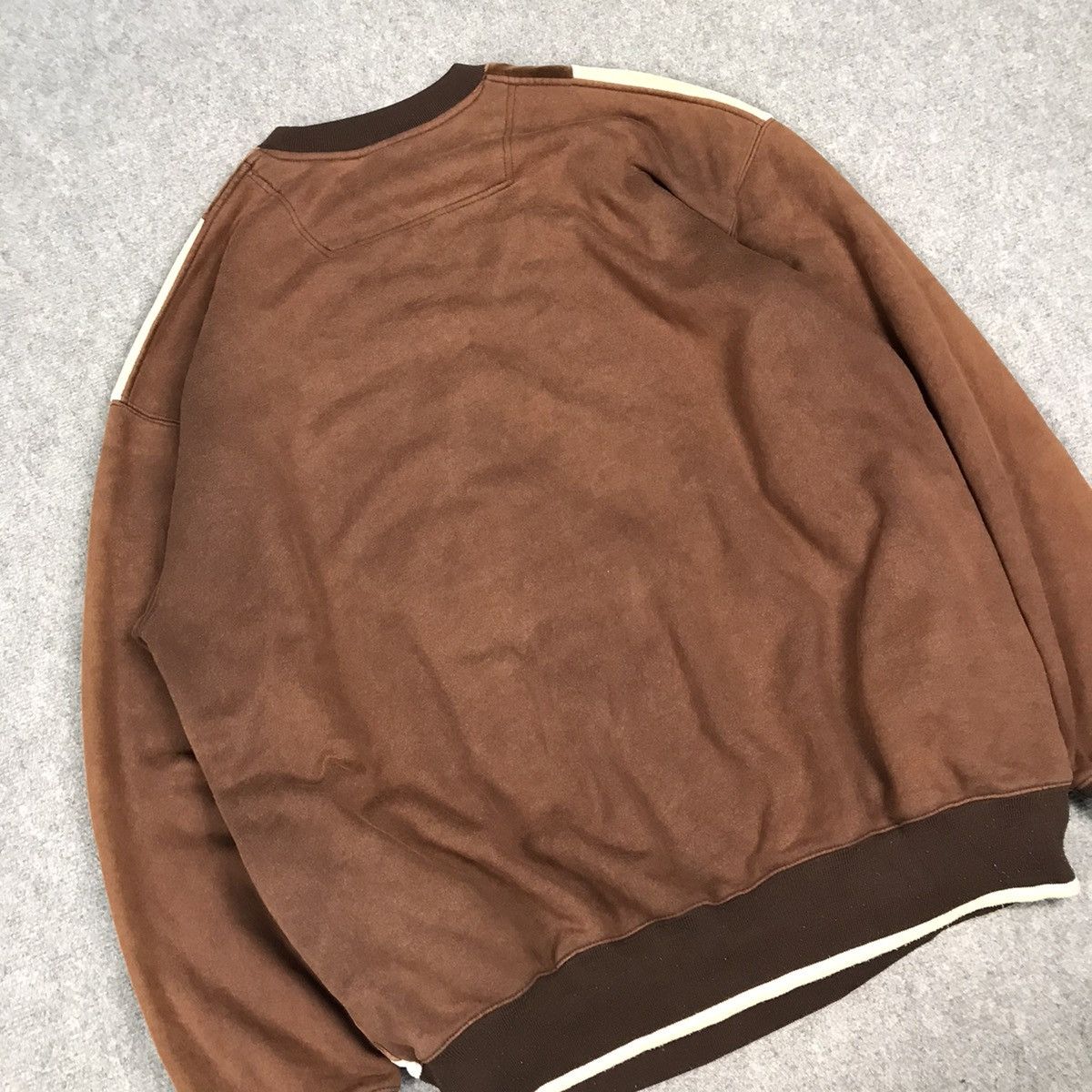 Japanese Brand × Sean John SEAN JHON PATCHWORK VELVET SUN FADED SWEATSHIRT Size US XL / EU 56 / 4 - 11 Thumbnail