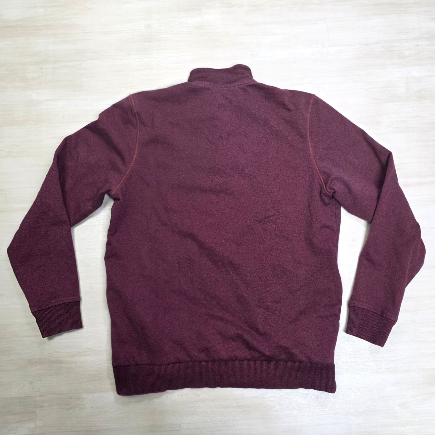 TravisMathew Travis Mathew Maroon Quarter Button Pullover Sweatshirt - Large Size US L / EU 52-54 / 3 - 2 Thumbnail
