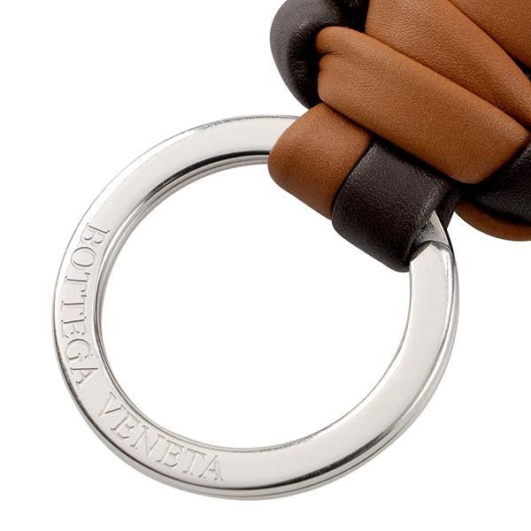 Bottega Veneta o1w1db10325 Size: OS / Key Ring in Dark Chocolate/Brown Size ONE SIZE - 3 Thumbnail