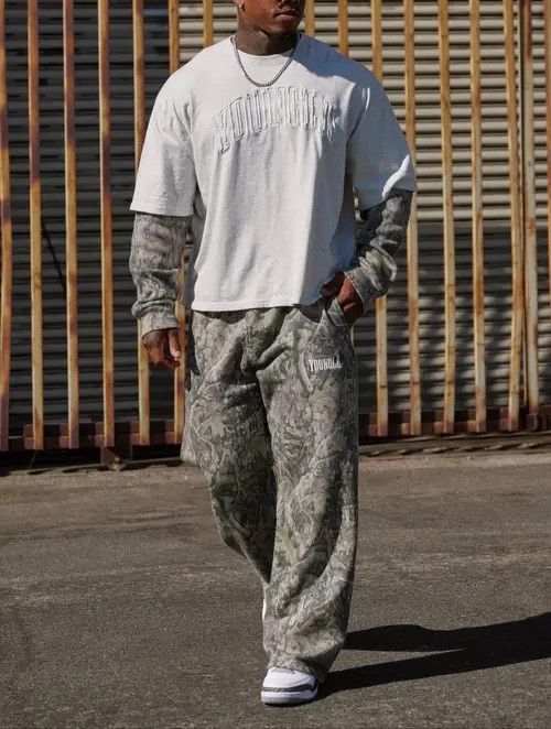VIBE Trendy Breathable Loose Sweatpants Size US 30 / EU 46 - 6 Thumbnail