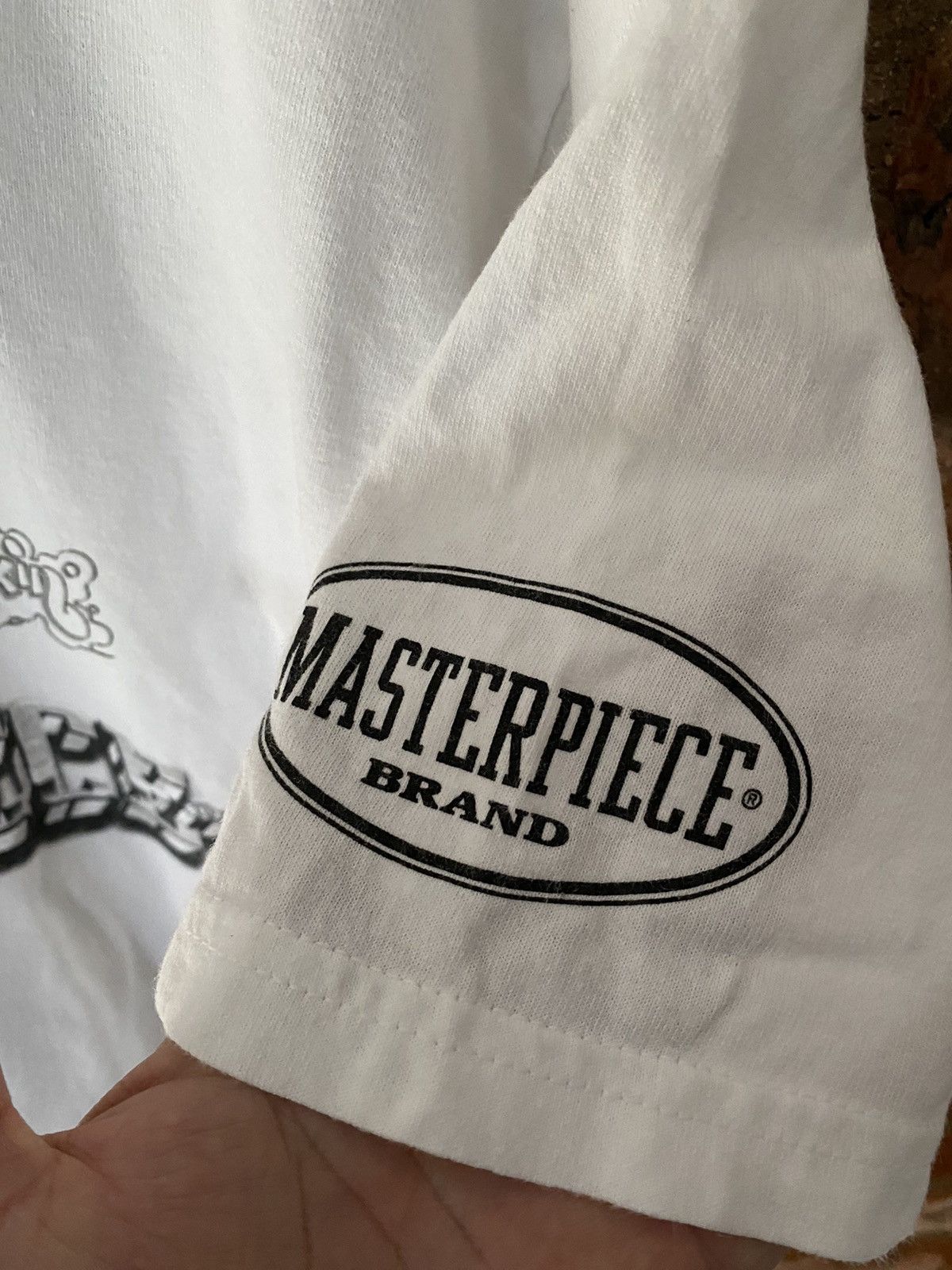 MasterPiece 🔥RARE🔥2002 Masterpiece Mad Hactic Still smoking tee Size US XL / EU 56 / 4 - 6 Thumbnail