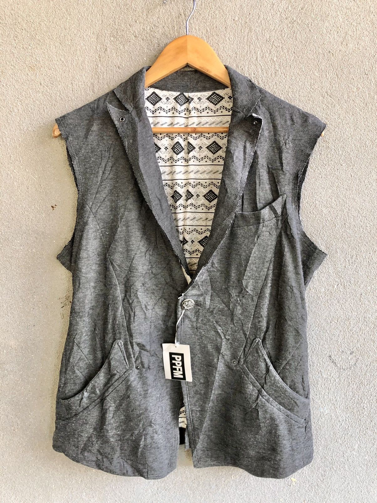 PPFM Vintage PPFM vest Size US M / EU 48-50 / 2 - 1 Thumbnail