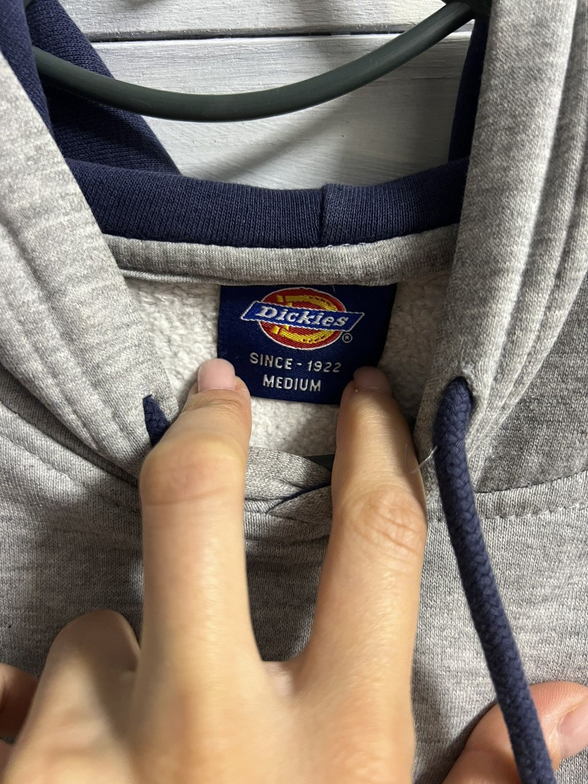 Dickies Rare Vintage Hoodie Dickies Workers Size M Size US M / EU 48-50 / 2 - 9 Thumbnail
