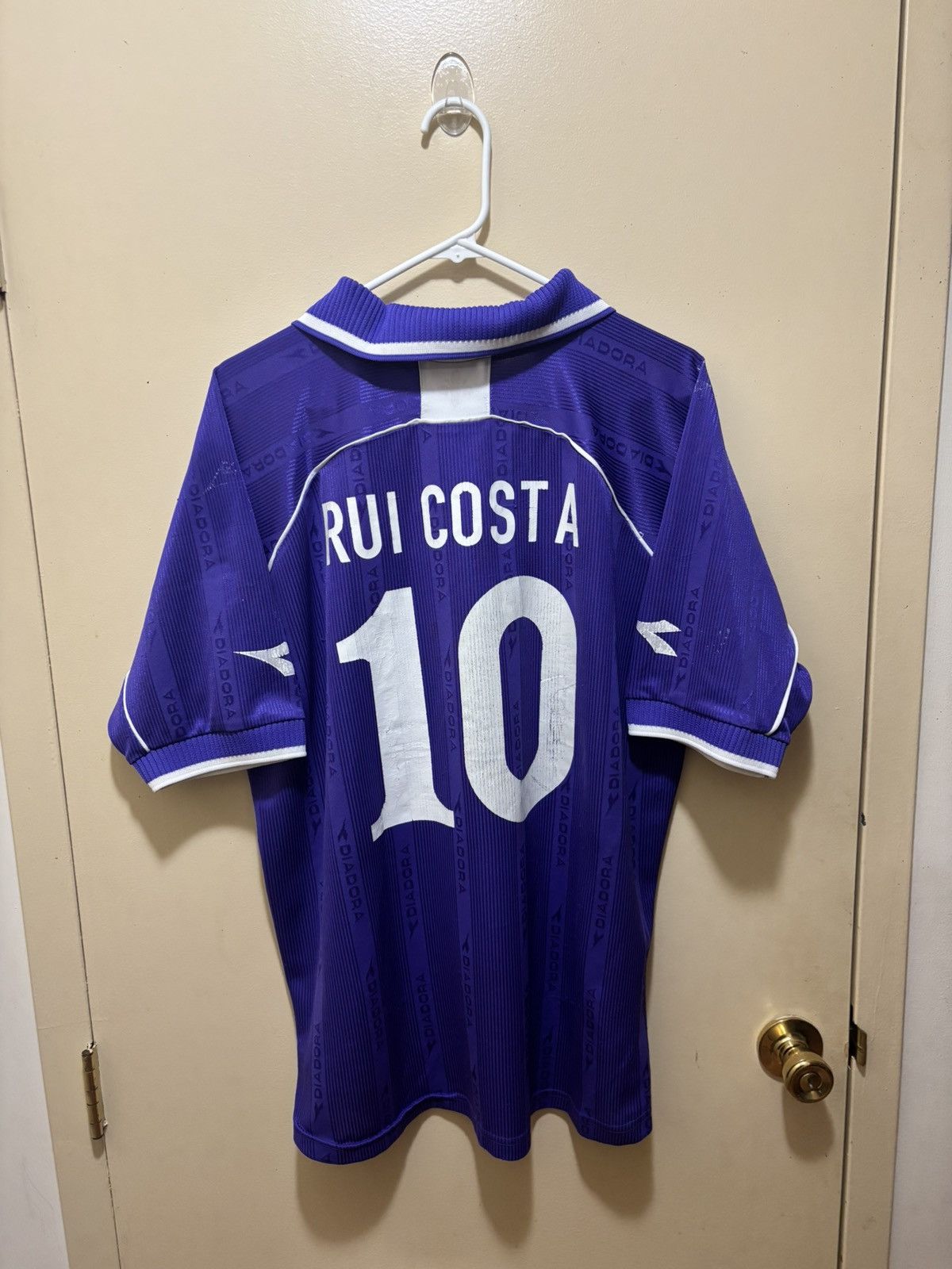 Diadora Fiorentina 2000/2001 home jersey Size US XL / EU 56 / 4 - 3 Thumbnail