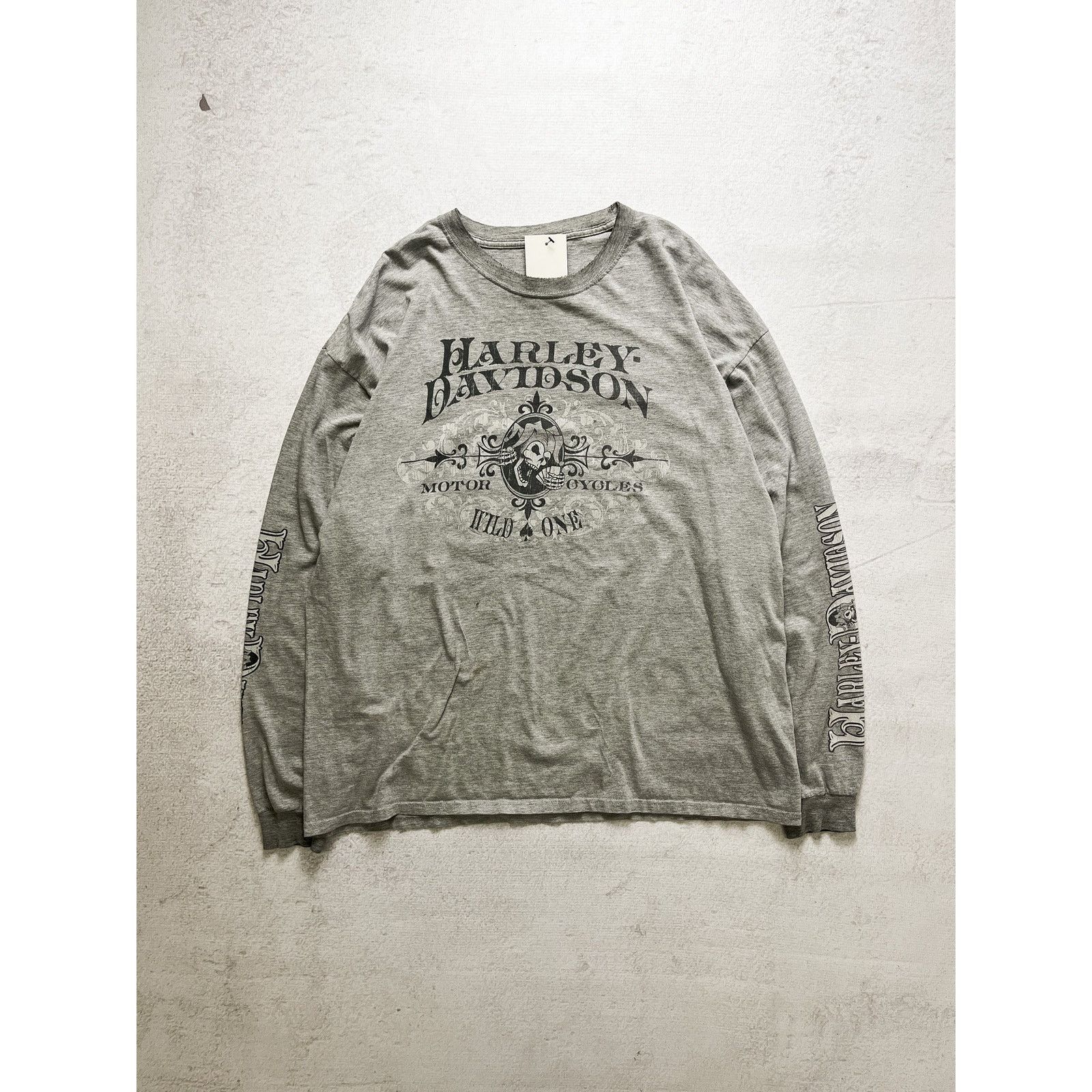 Harley Davidson Vintage 00s Harley Davidson Crewneck T-Shirt - Men's 2XL Size US XXL / EU 58 / 5 - 1 Thumbnail
